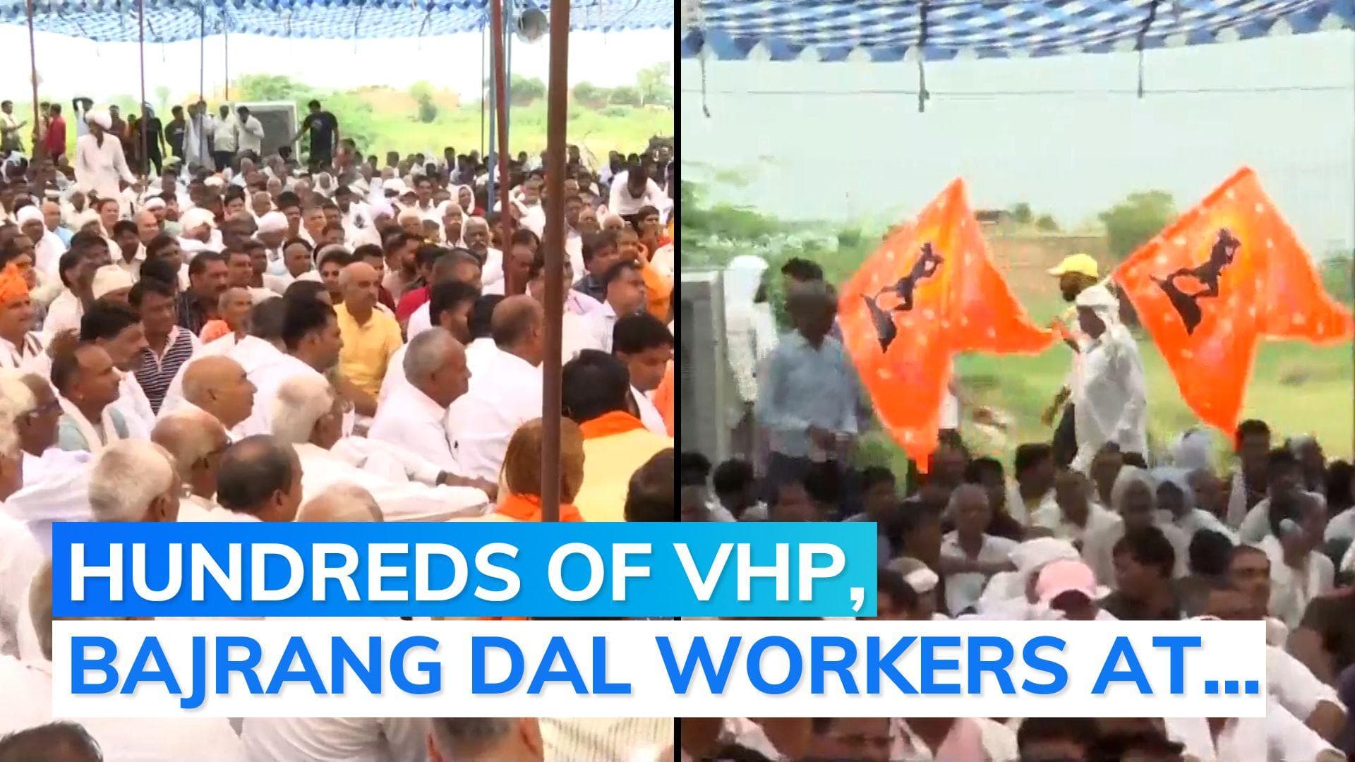 Nuh violence: 'Give weapons', 'dissolve district' demands at mahapanchayat