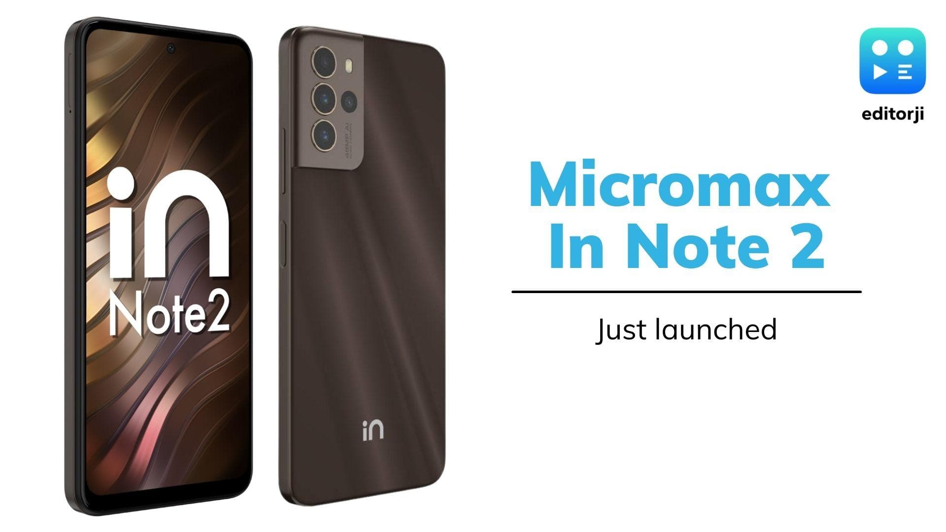 Micromax In Note 2 smartphone launched: check price, specs