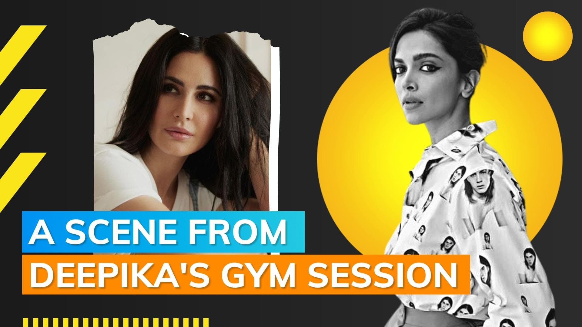 Katrina Kaif captures Deepika Padukone snoozing at the gym; fans are thrilled to see this ROFL post