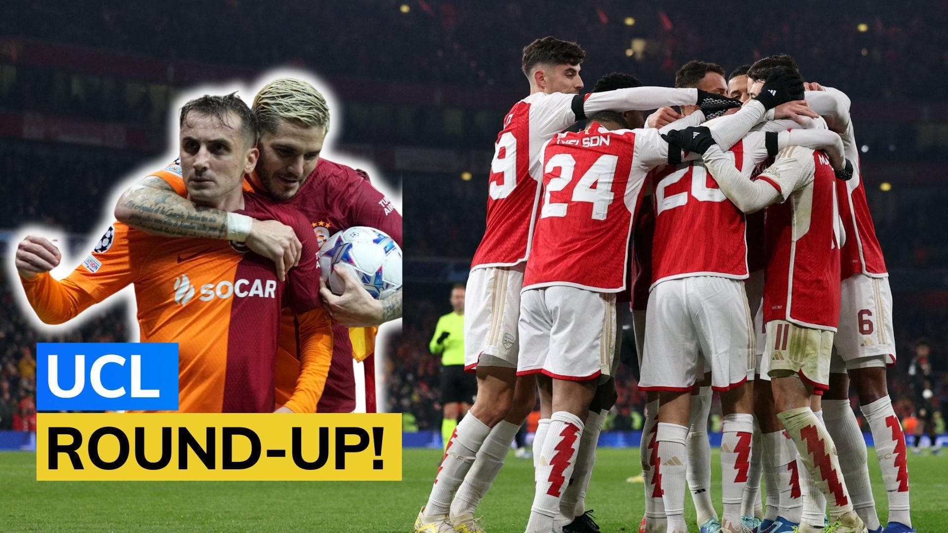 Champions League: Manchester United held to a draw by Galatasaray, Arsenal thump Lens 6-0