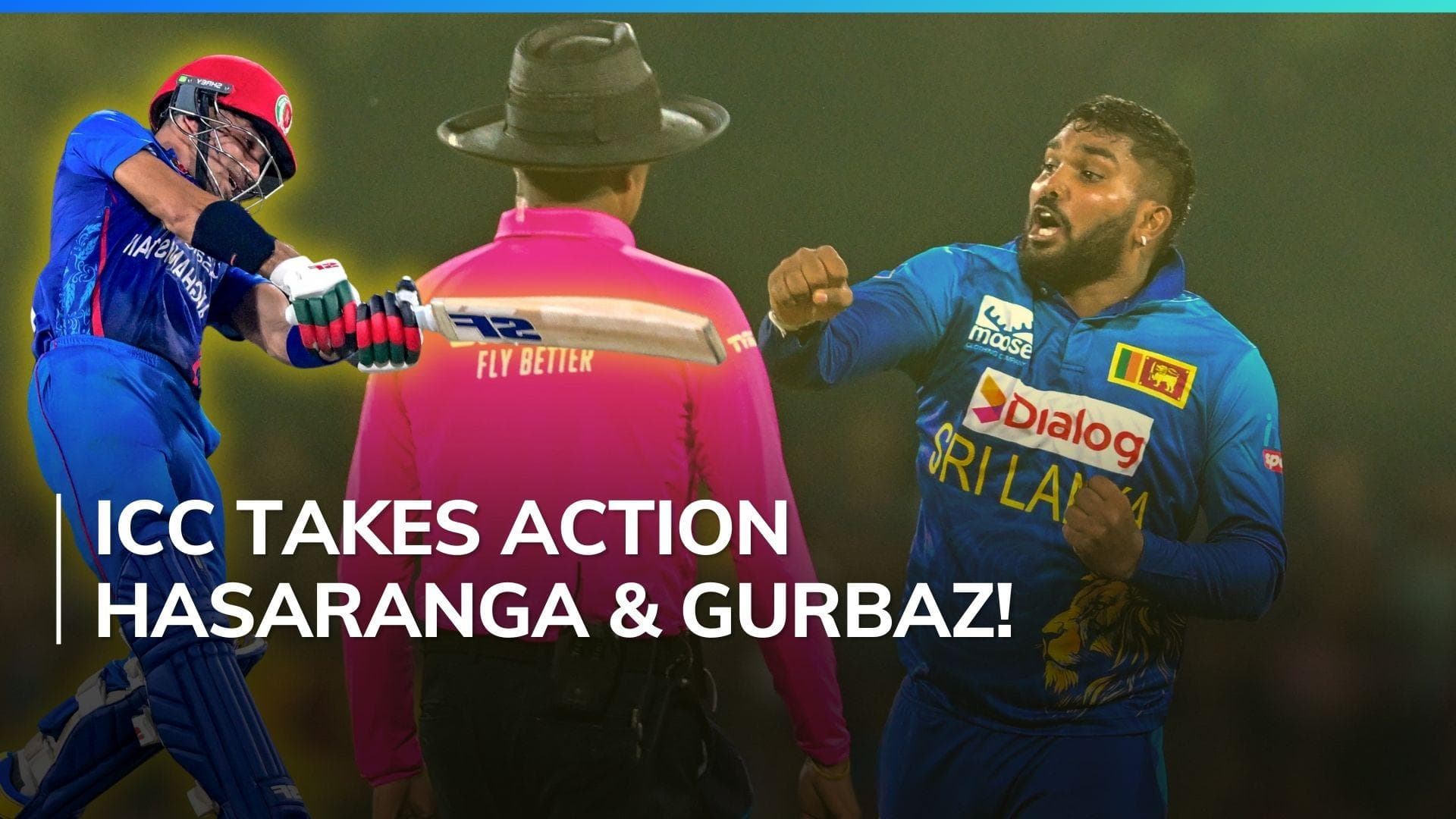 ICC suspends Hasaranga for two matches, Gurbaz fined 15 per cent of match fees