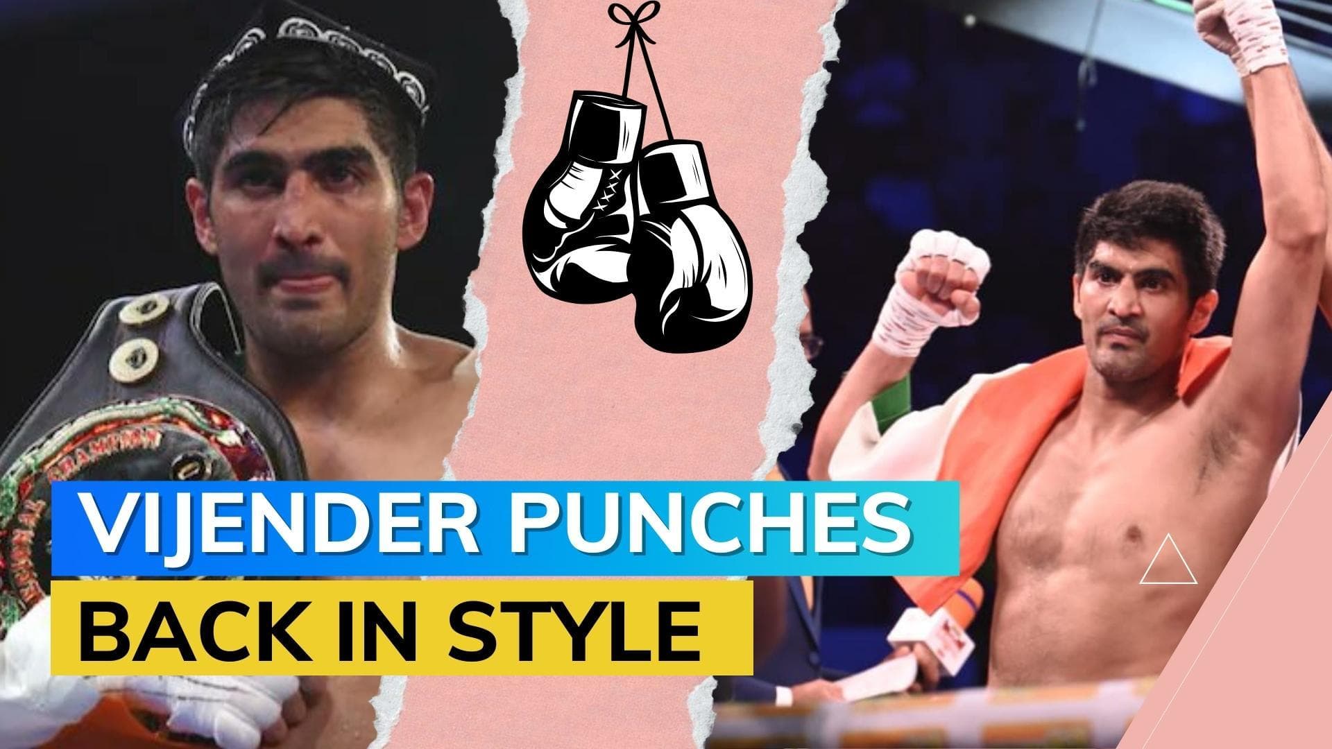 Vijender Singh's triumphant return to the ring, beats Ghana's Eliasu Sulley