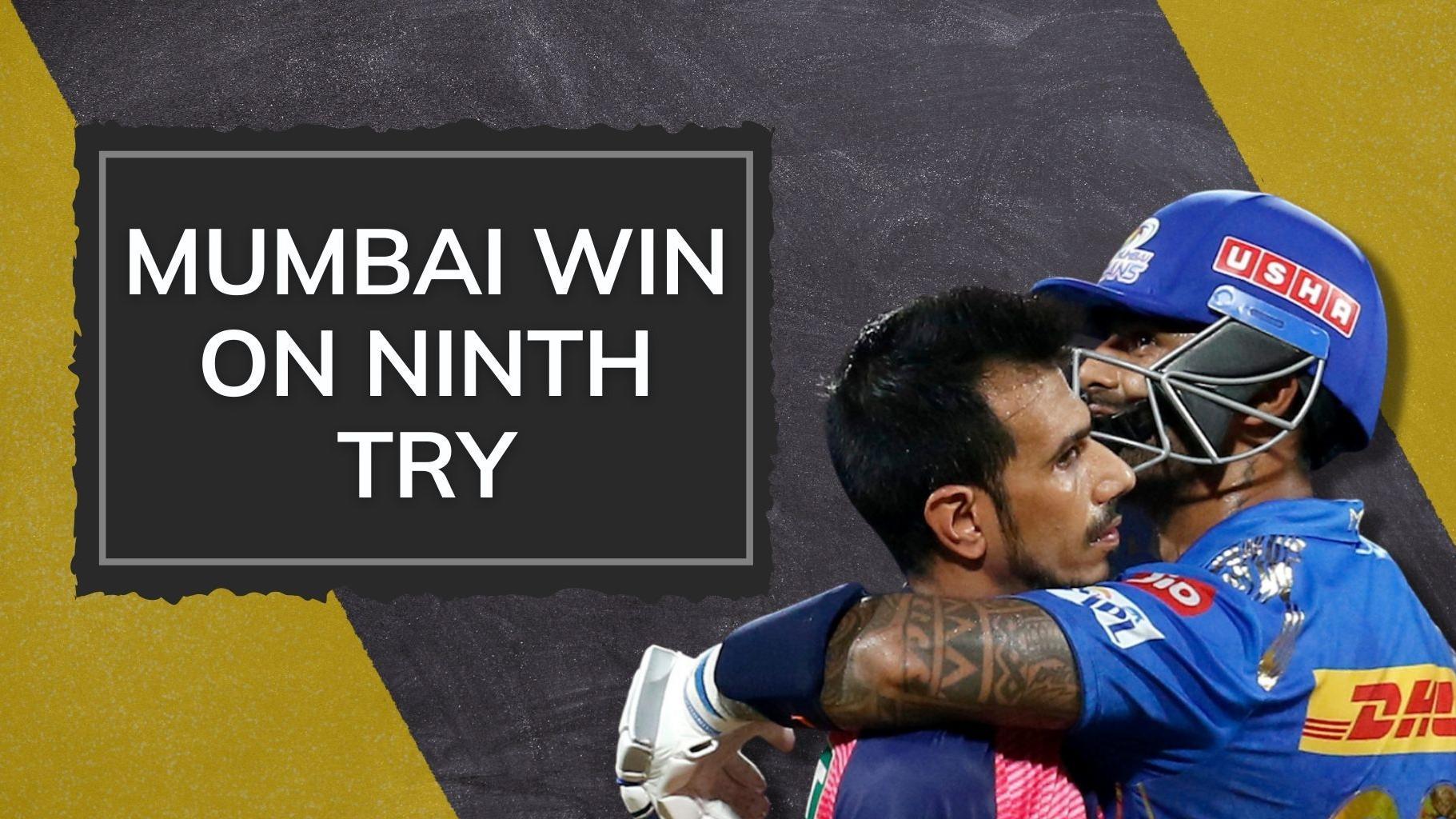 IPL 2022, RR vs MI: Mumbai register their first win, beat Rajasthan by 5 wickets
