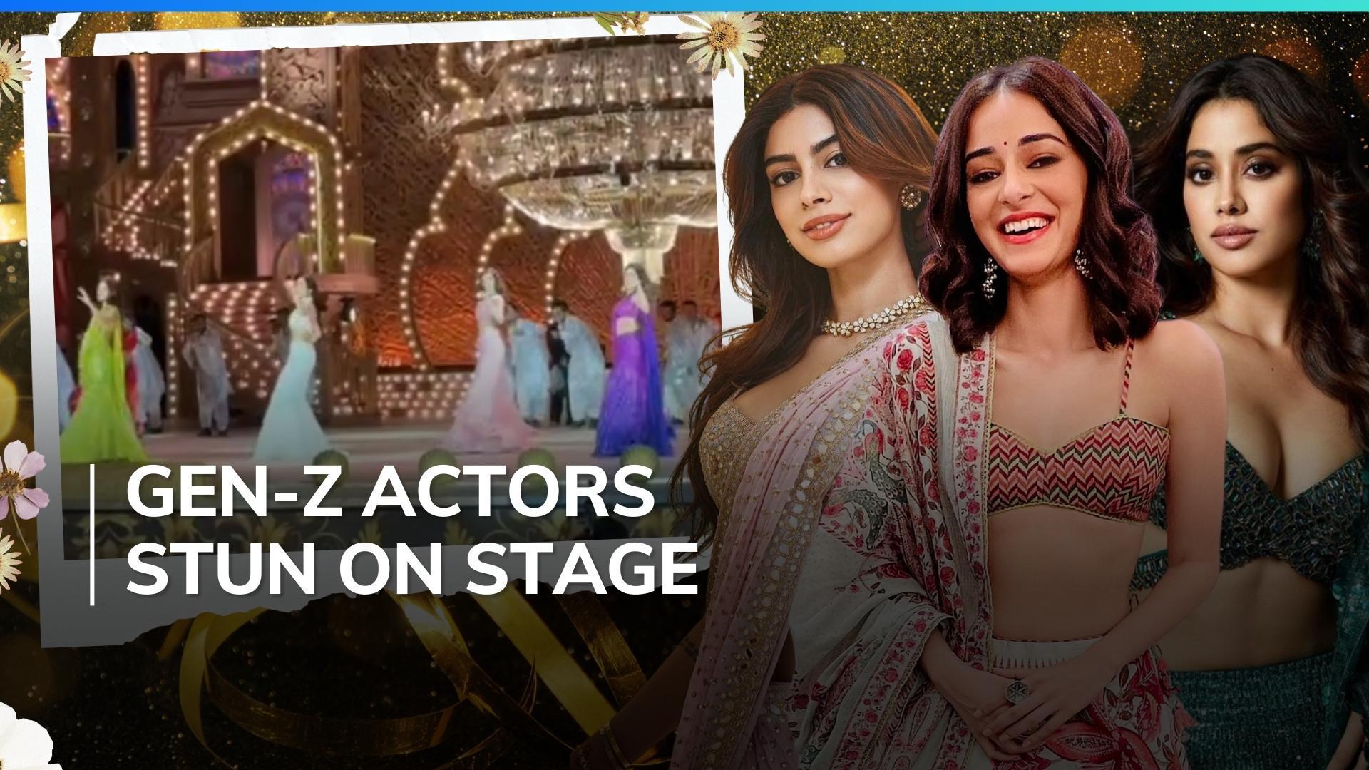 Janhvi, Sara, Ananya, Khushi Kapoor dance to Bole Chudiyan with Manish Malhotra, fans call it 'epic'