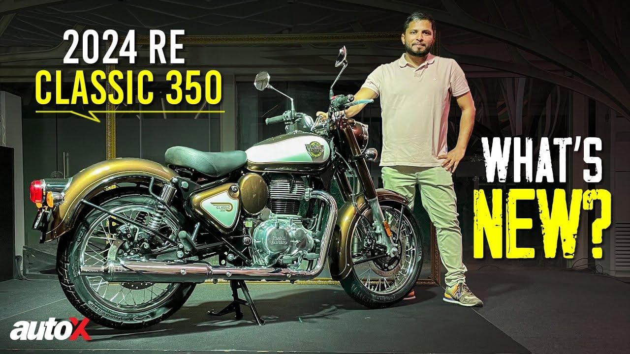 2024 Royal Enfield Classic 350 | New features, 7 new colours, & factory customs | autoX