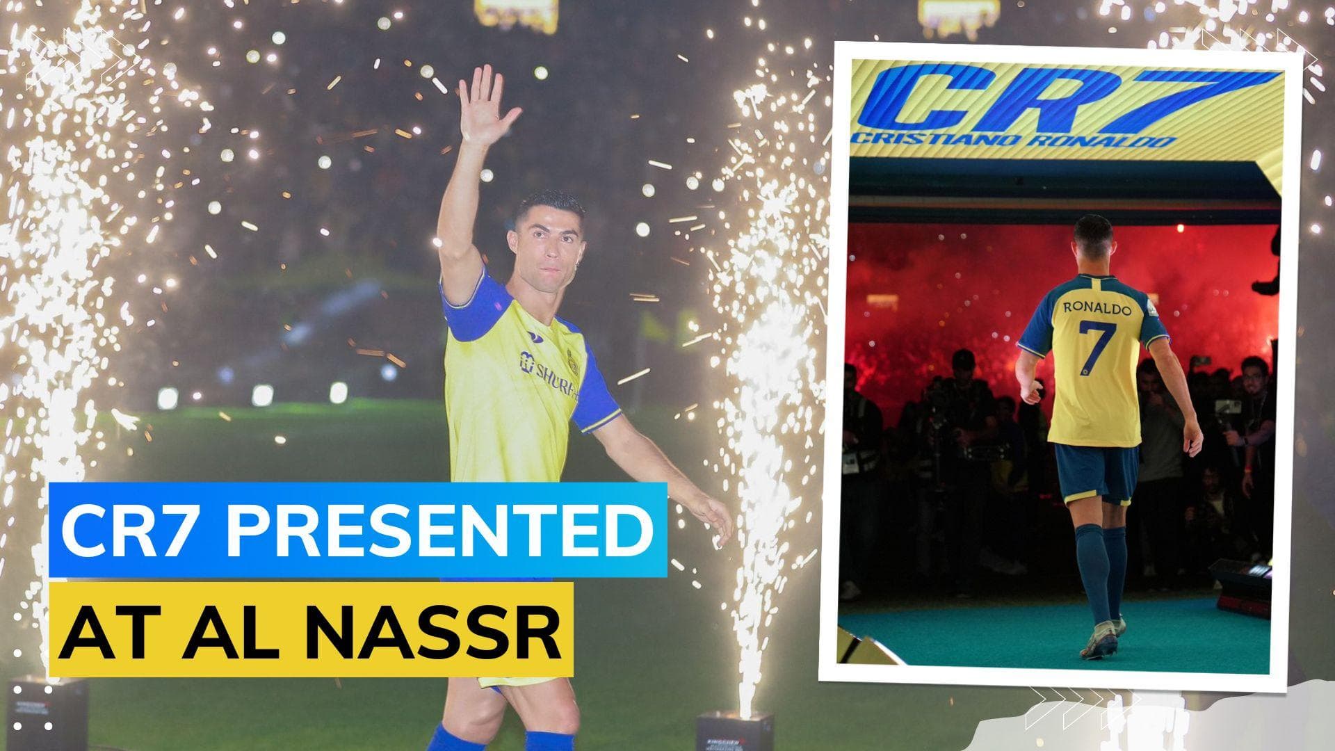 Watch! Cristiano Ronaldo receives rapturous welcome from Al Nassr fans
