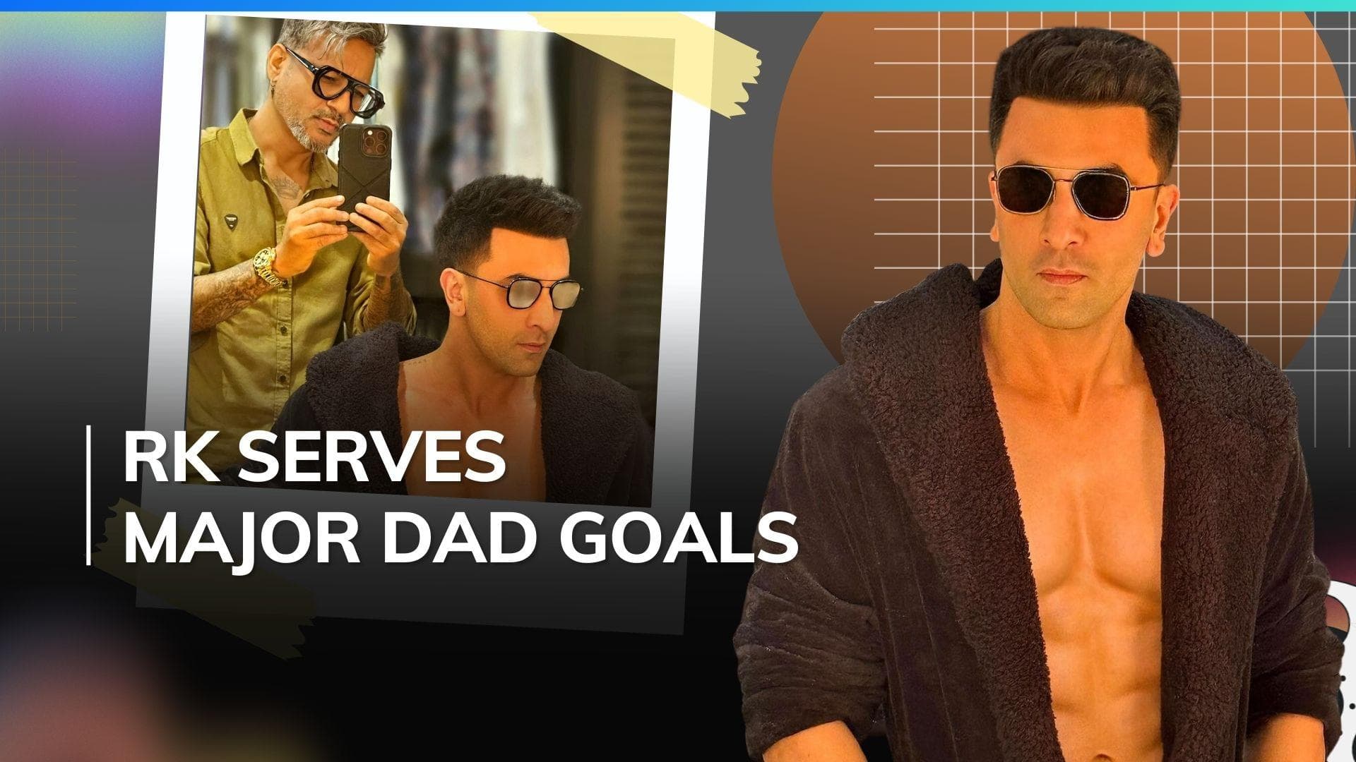 Ranbir Kapoor flaunts ‘Raha’ tattoo in new pics, fans gush over actor’s chiselled abs and new look 