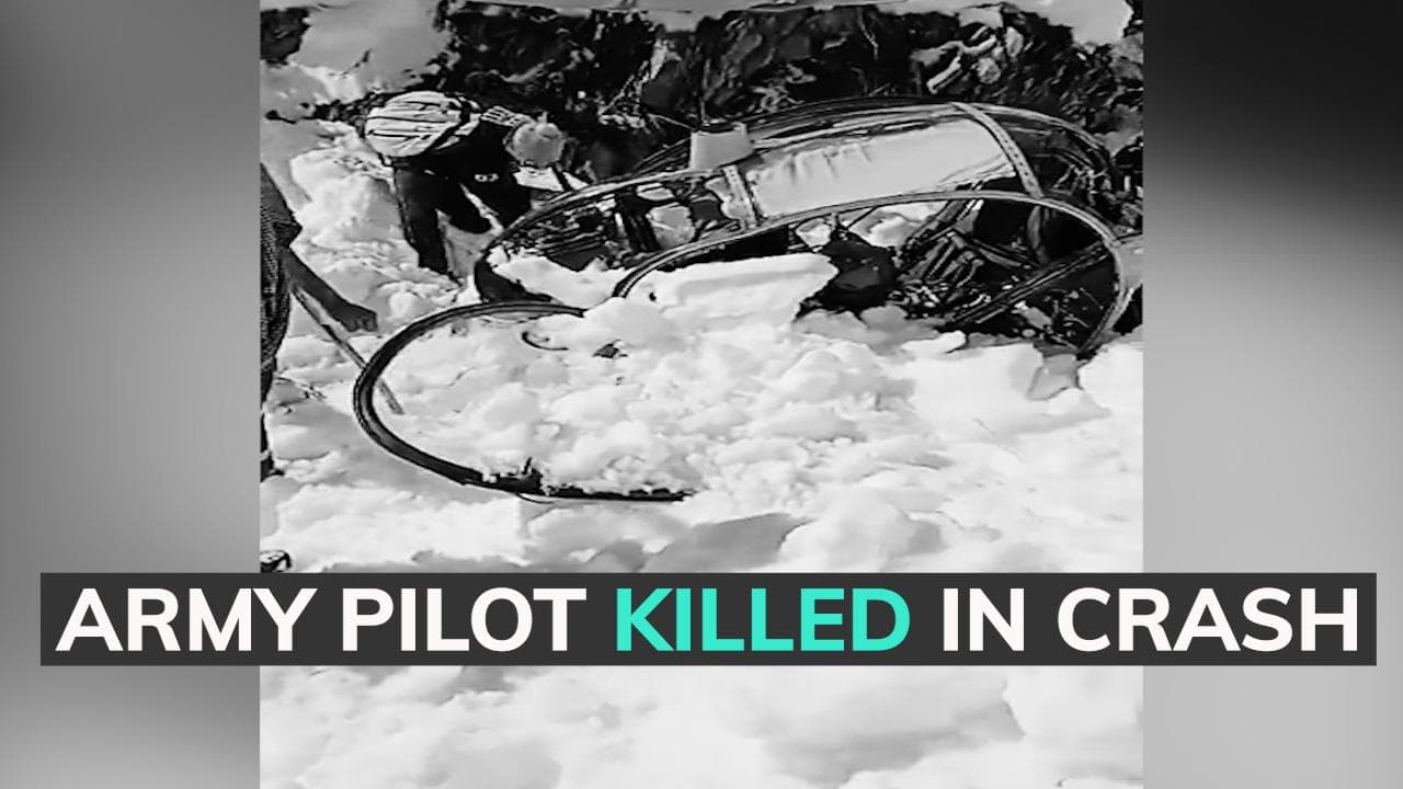 Indian Army chopper crash near LoC with Pakistan in J&K: pilot killed, co-pilot in ICU