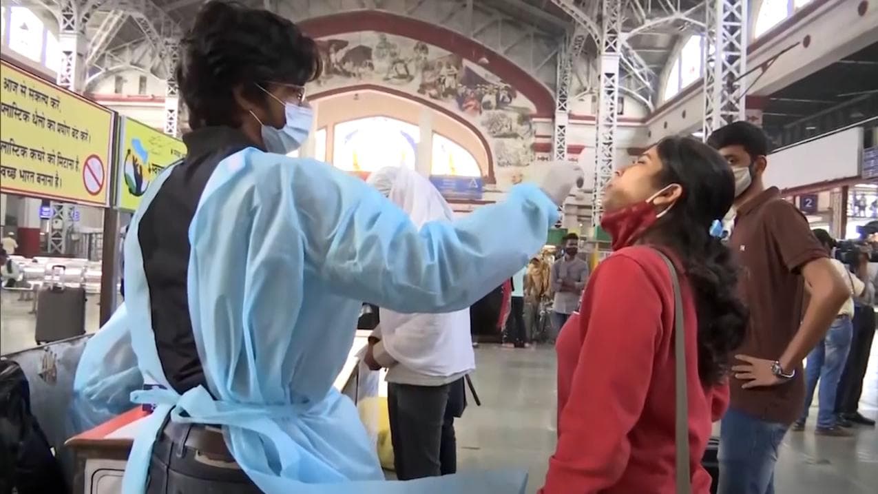 Over 58,000 new Covid cases in a day, sharp rise of 55%, Omicron tally tops 2100