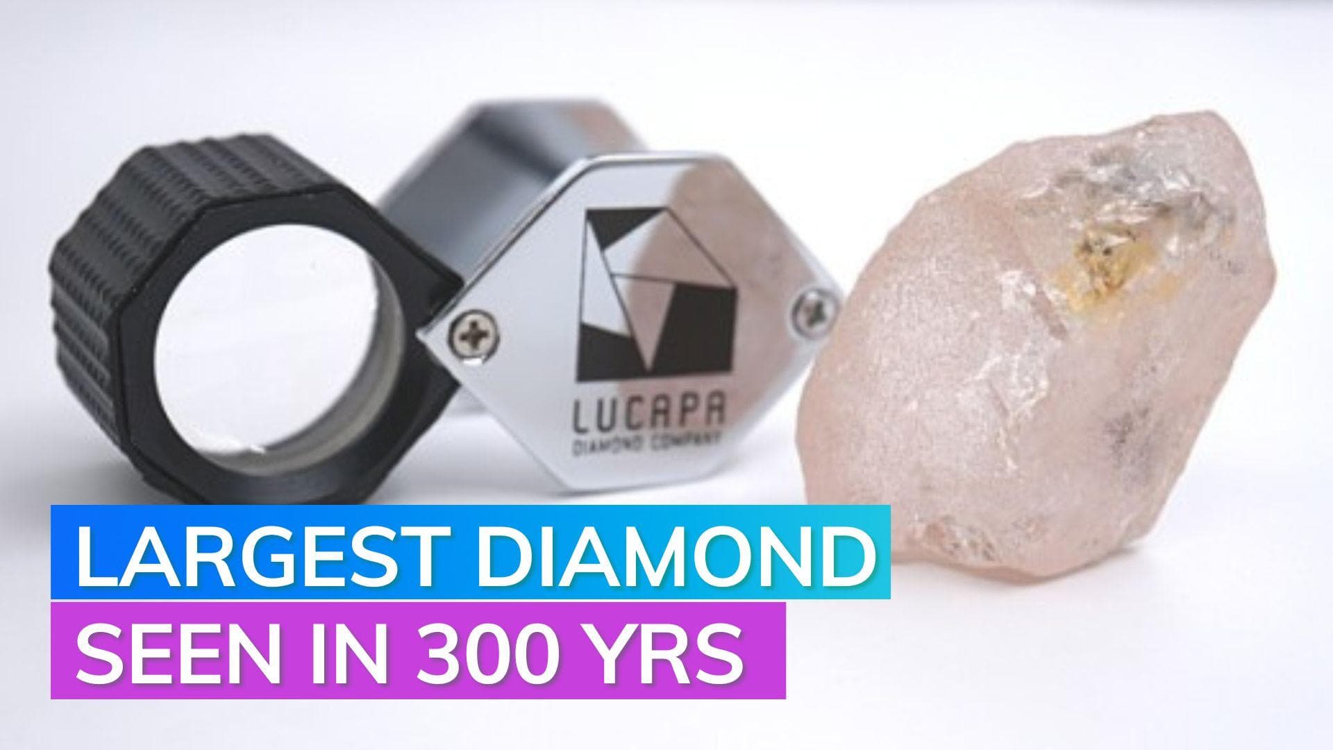 Watch! Rare pink 170 carat diamond unearthed by Australian Diamond company