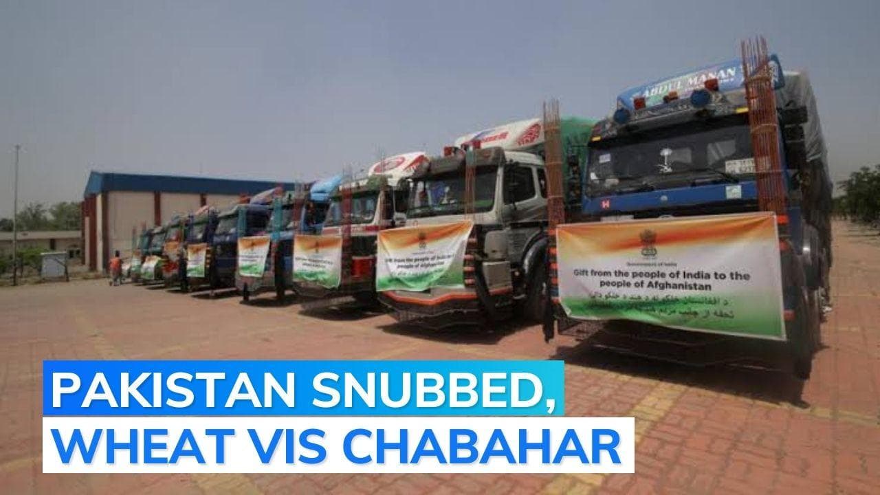 India to send wheat to Afghanistan via Iran's Chabahar port