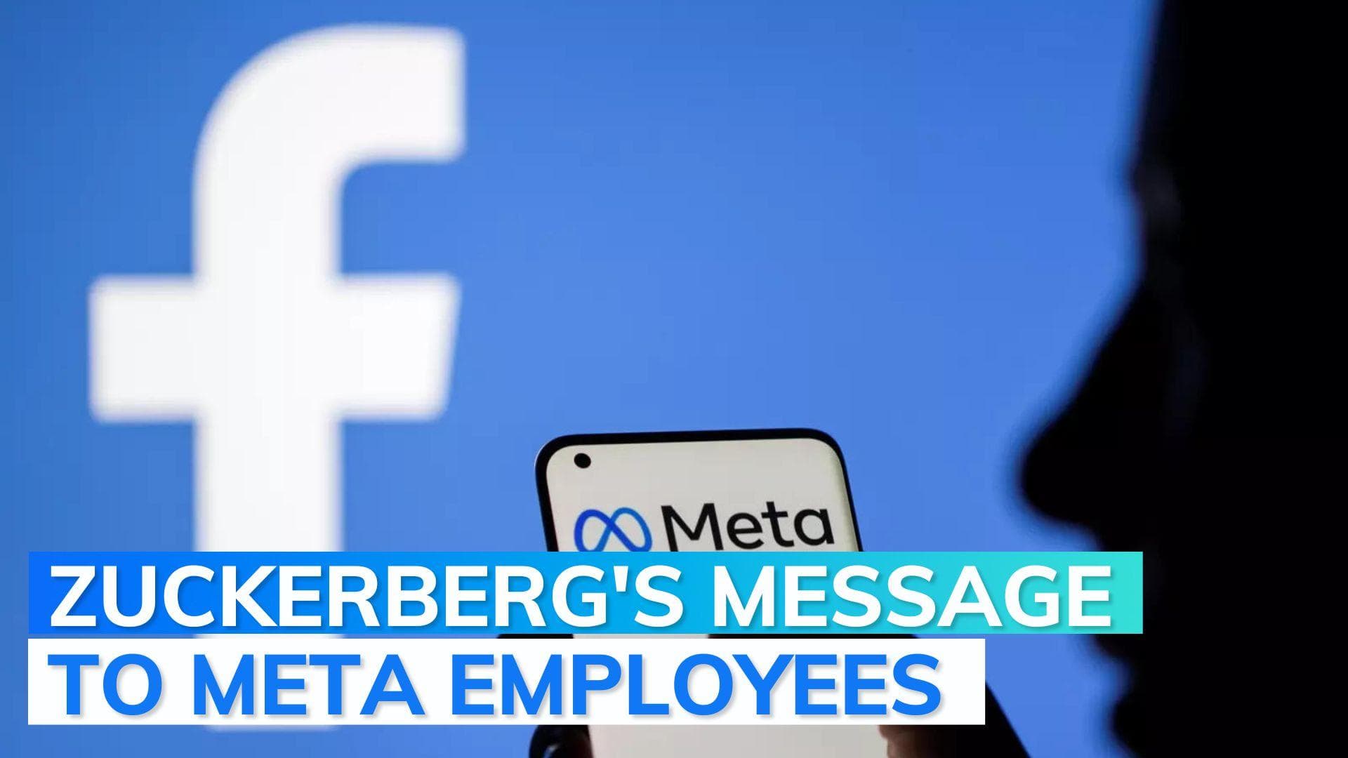 Meta lays off 11,000 employees: Here's what Mark Zuckerberg said