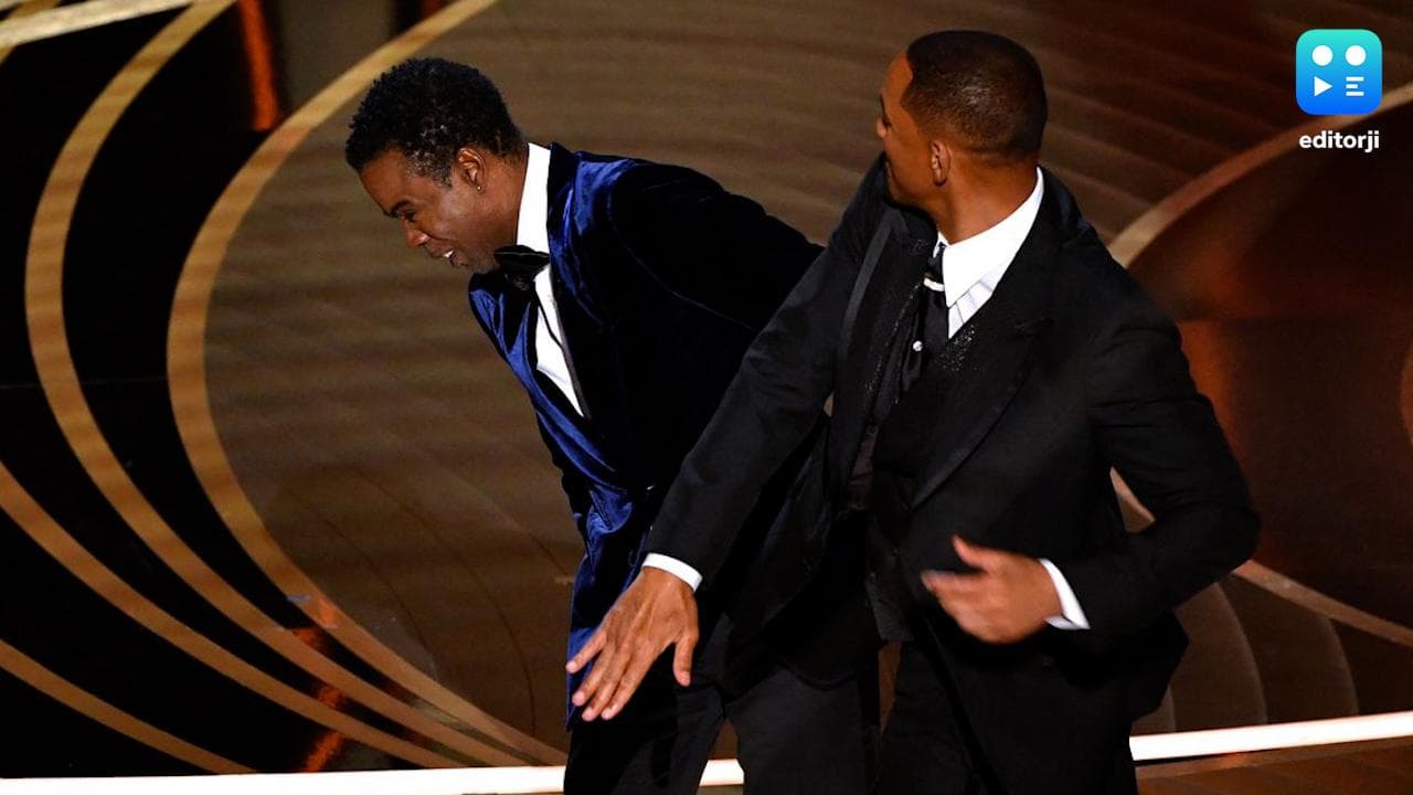 Will Smith slaps Chris Rock: অস্কারের মঞ্চে বিরাশি সিক্কার চড়, স্ত্রীকে নিয়ে রসিকতার জবাব উইল স্মিথের