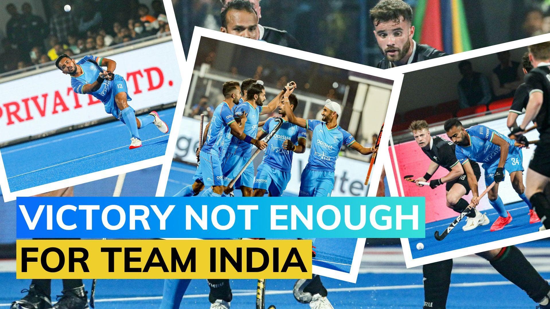 Hockey World Cup 2023: India win 4-2 against Wales, finish second in Pool D