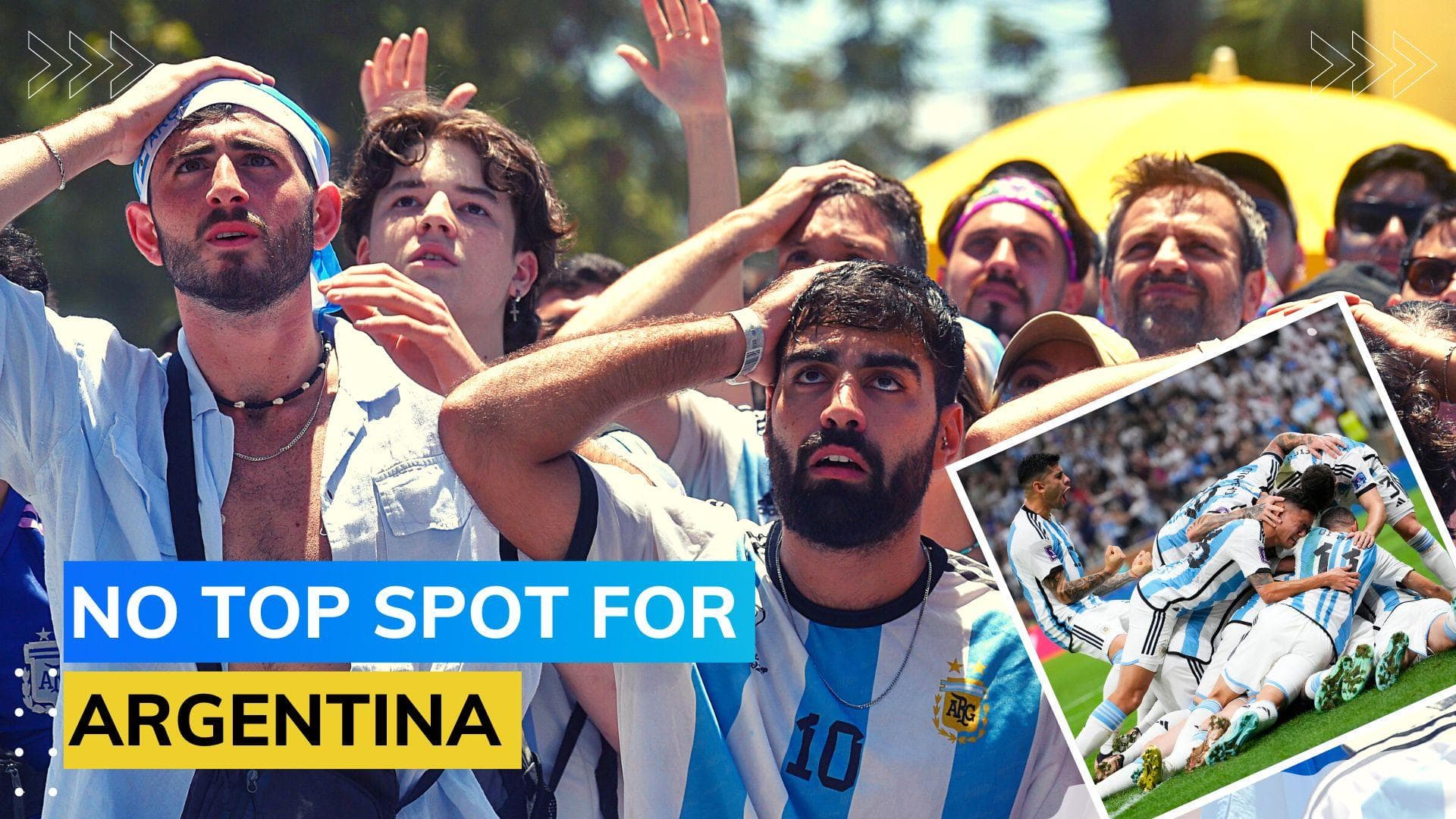 FIFA Rankings: Argentina only ranked No. 2 despite World Cup win
