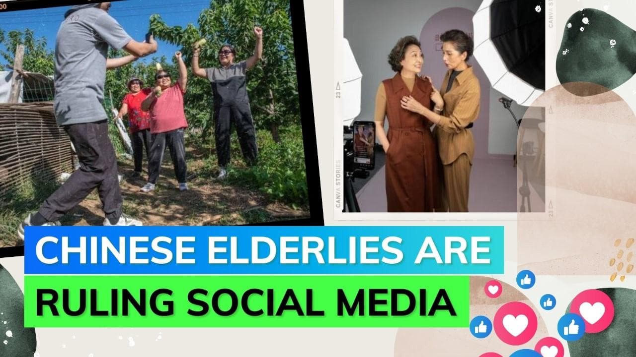 No more babysitting for China's grandparents, they are all set to be viral sensations