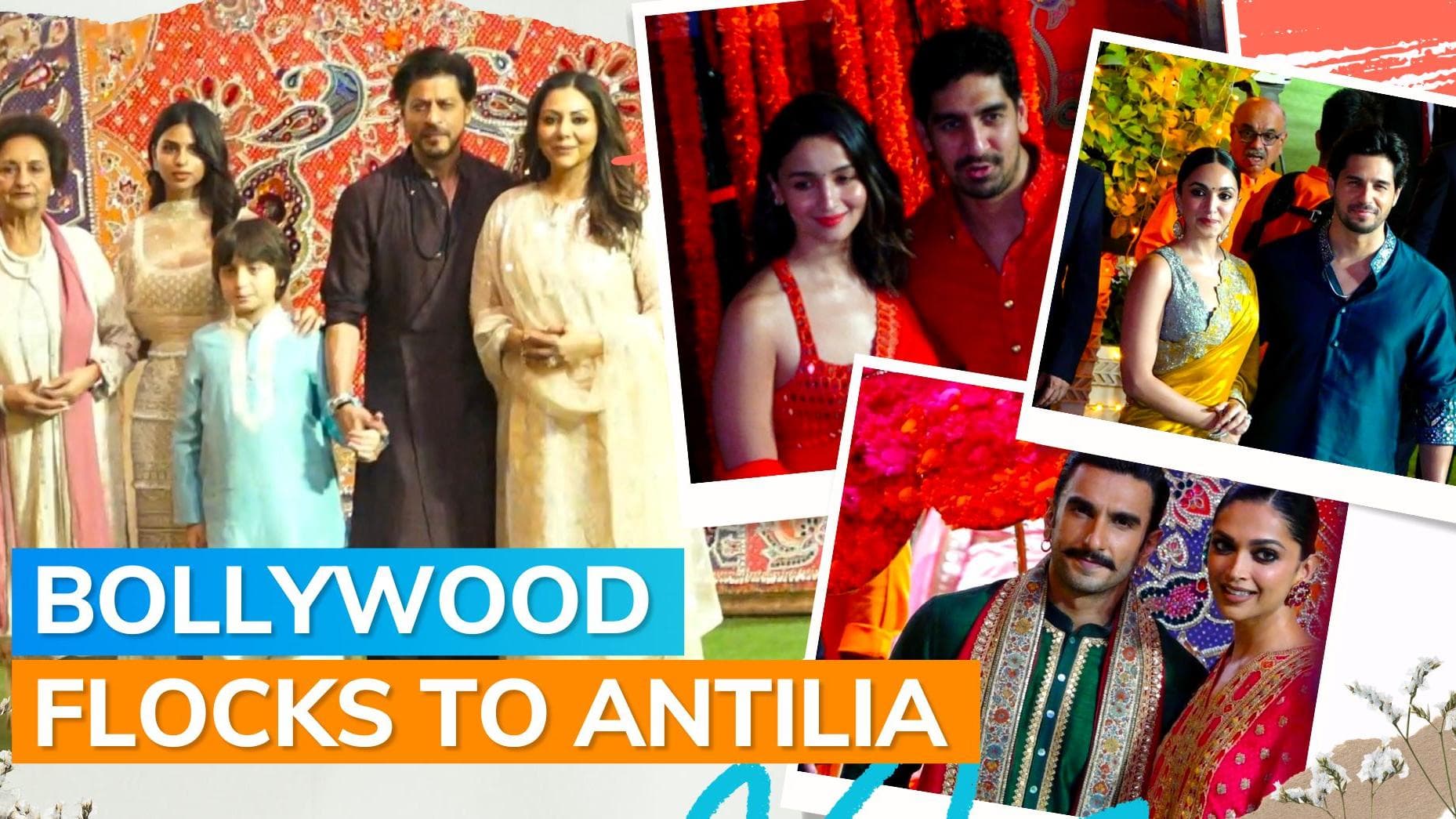 Ganesh Chaturthi 2023: Shah Rukh Khan, Deepika-Ranveer and many others attend Ambani family's grand puja