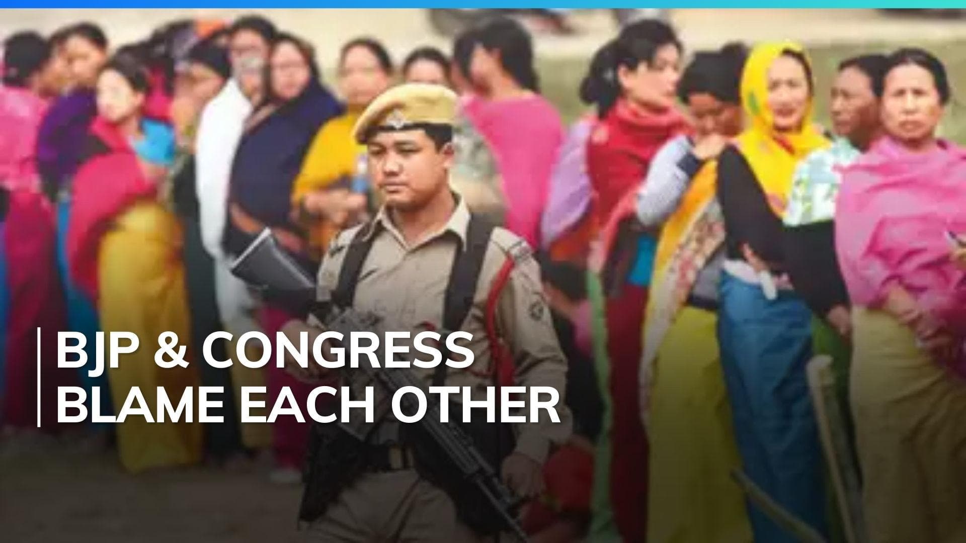 68% voter turnout in Manipur despite gunfire, EVM damage, booth capturing