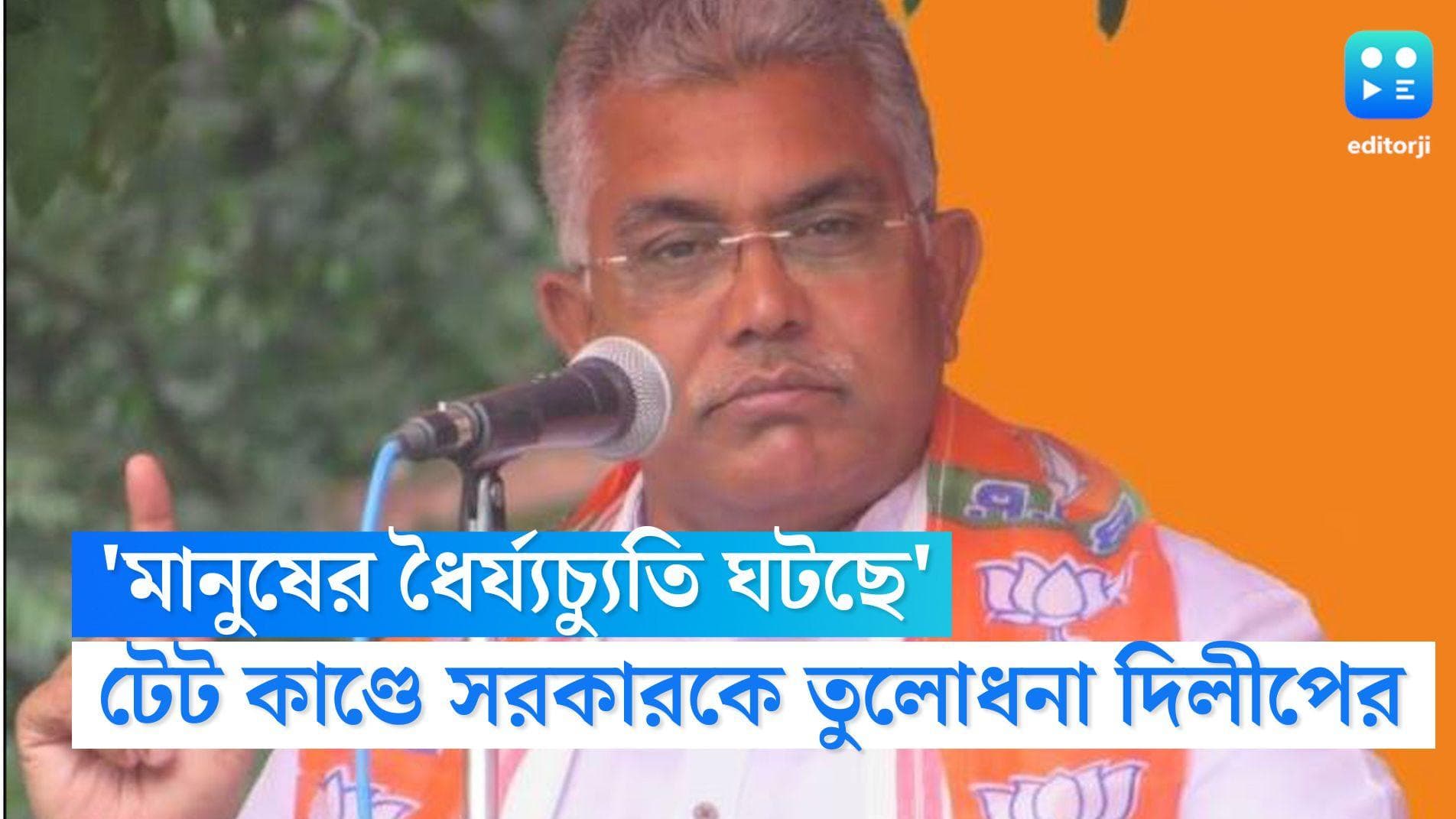 Dilip Ghosh: 'সরকার সবাইকে কামড়াচ্ছে', চাকরিপ্রার্থীকে পুলিশি কামড় প্রসঙ্গে প্রতিক্রিয়া দিলীপ ঘোষের