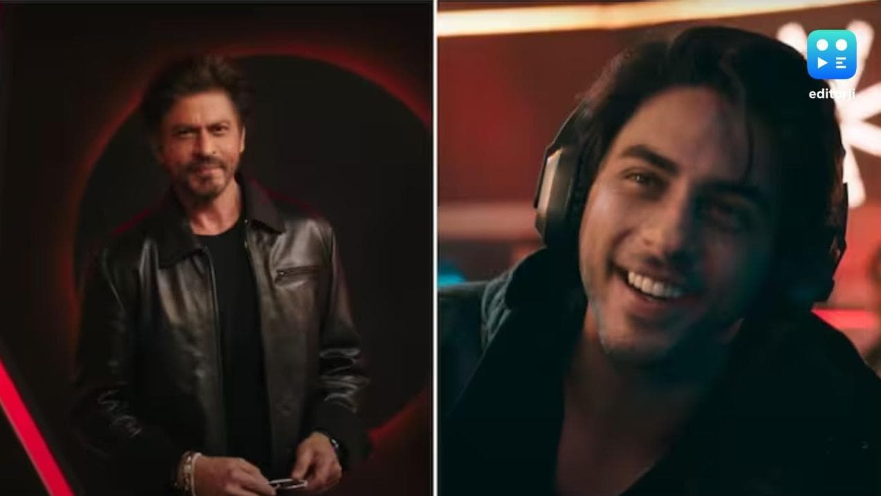 Shah Rukh Khan unveils Aryan Khan's directorial debut The BA**DS of Bollywood* at Netflix event