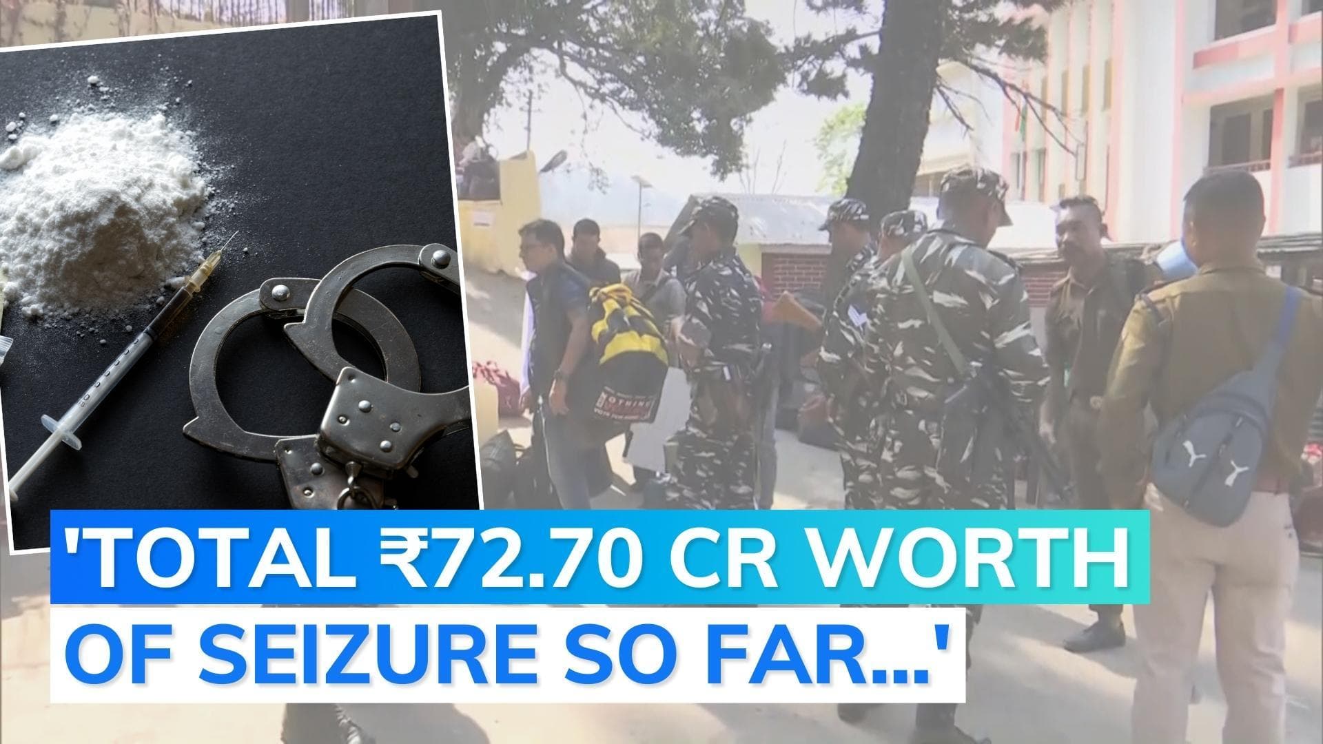 Meghalaya assembly election: drugs worth ₹33 crore among items seized ahead of polling