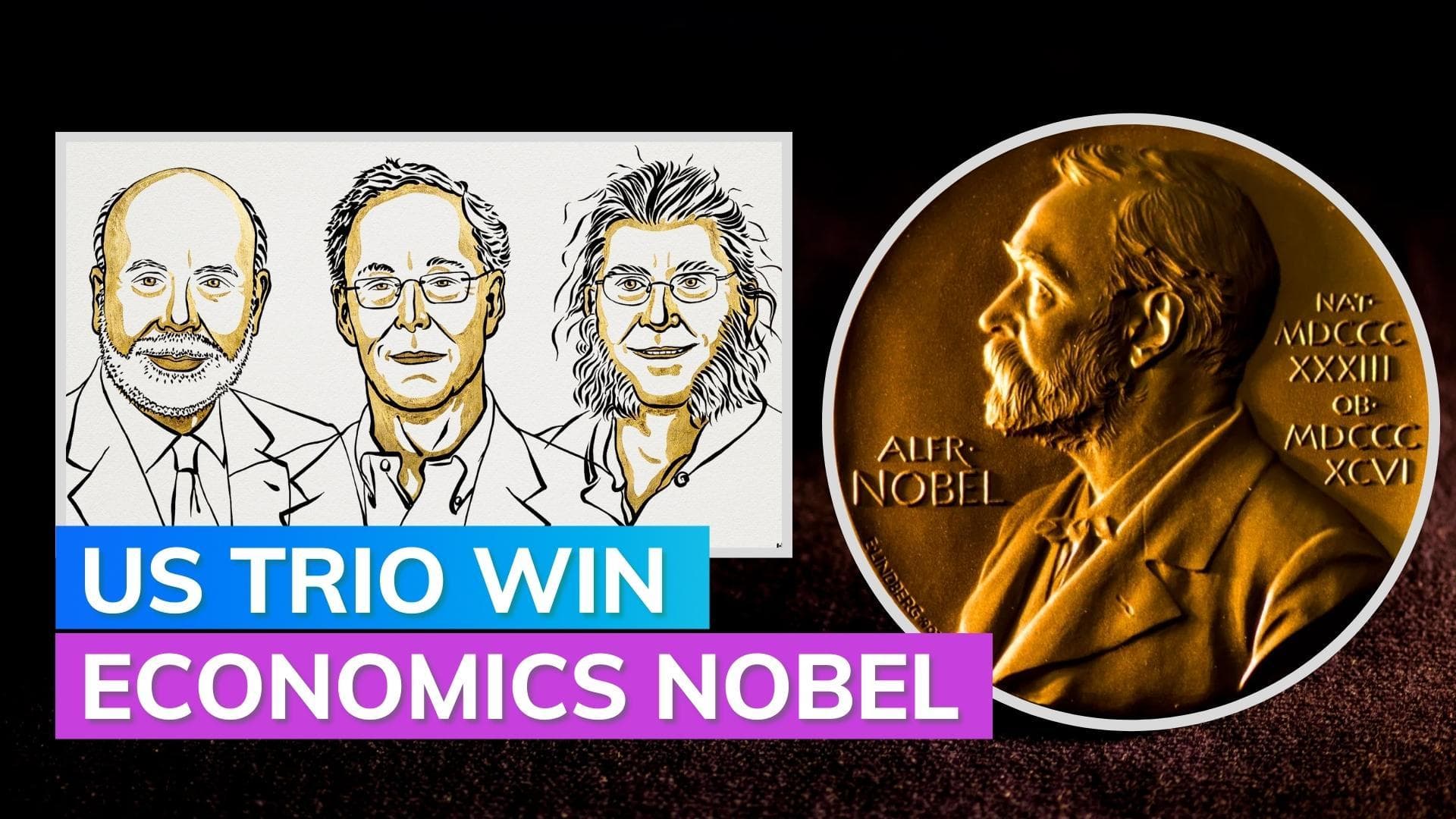 3 US-based economists given Nobel Prize for work on banks and financial crises