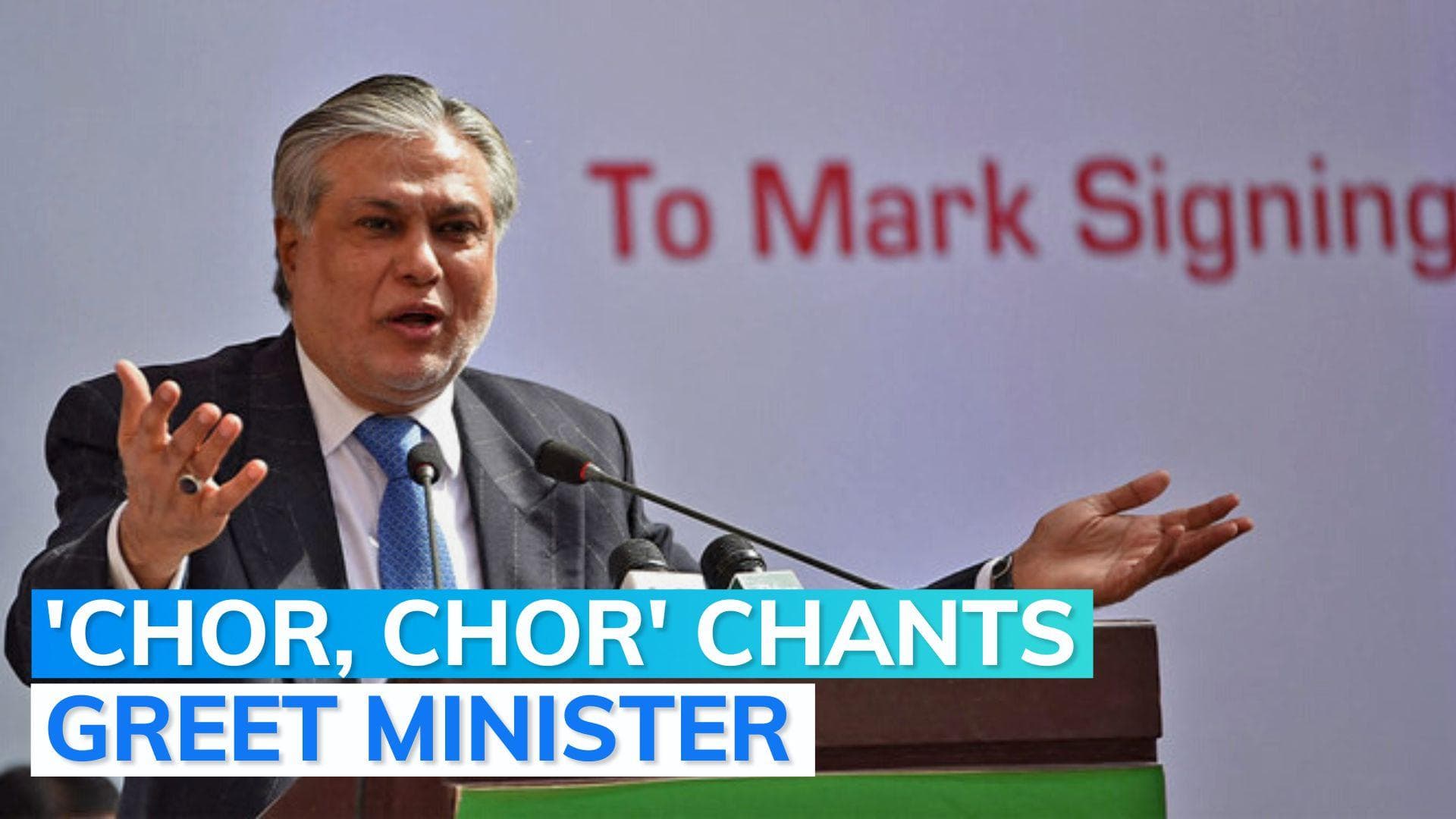 WATCH: Pakistan finance minister Dar humiliated at Washington airport in viral video