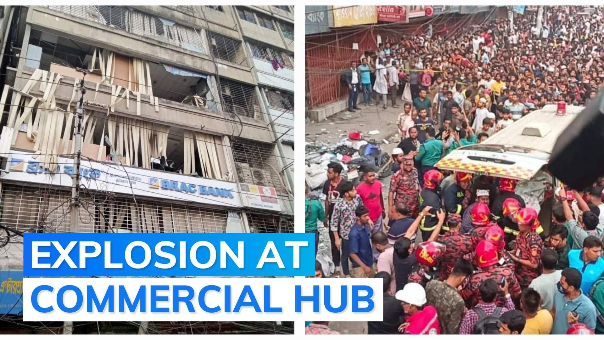 Eleven killed, dozens injured in Bangladesh office building blast