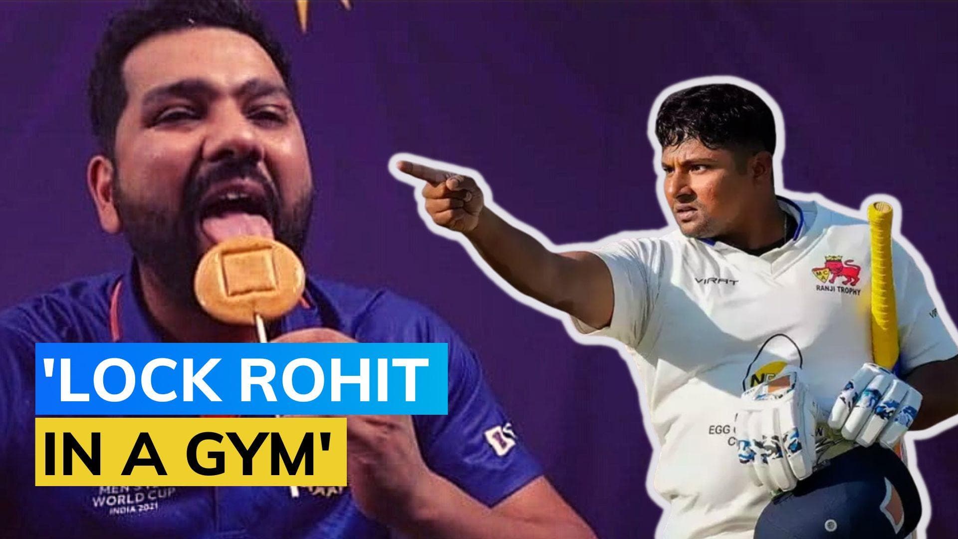 IND v WI: Fans target Rohit Sharma as BCCI leave out Sarfaraz Khan from India tour of West Indies