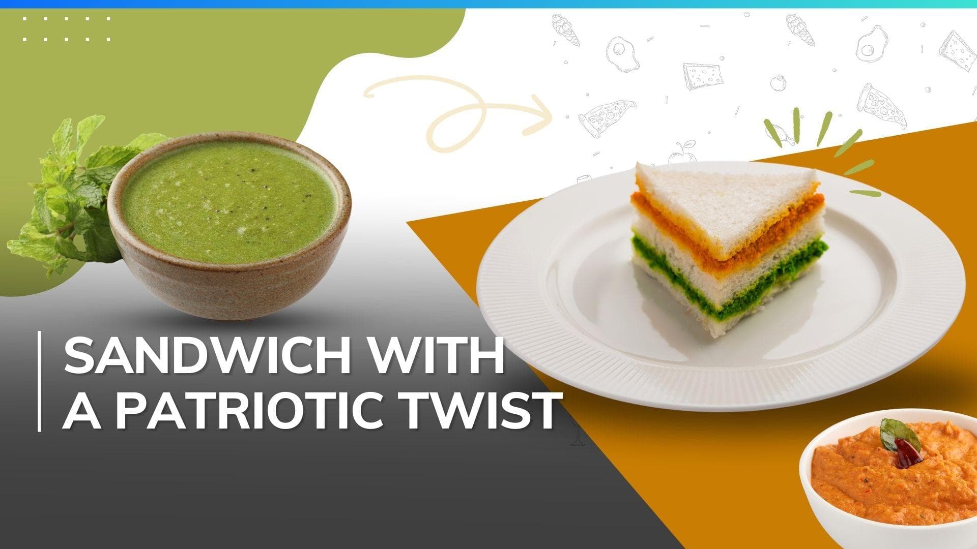 Republic Day 2024: Make this easy-peasy tri-coloured sandwich at home in minutes, recipe here