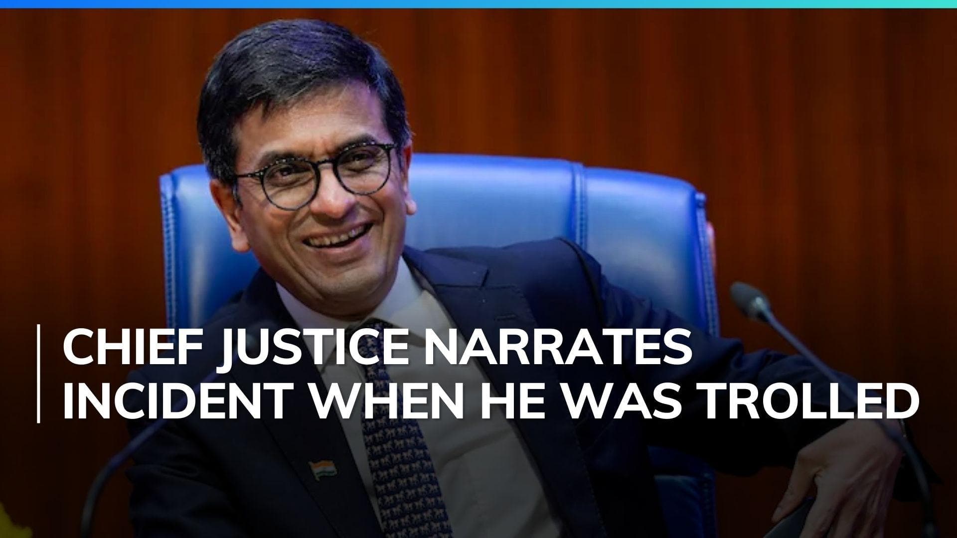 Was trolled for shifting seating position: Chief Justice Chandrachud