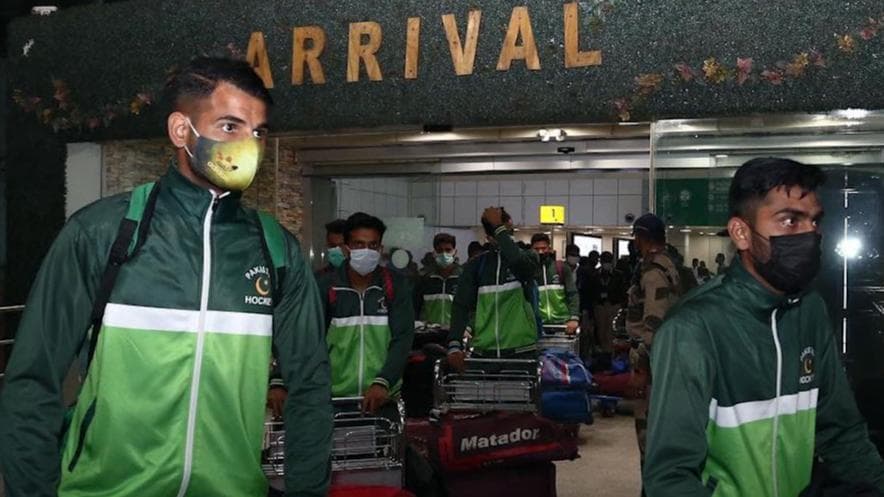 Hockey diplomacy! Pakistan's junior team arrives in India for World Cup