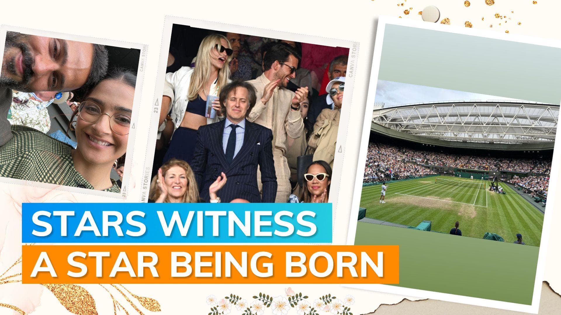 Wimbledon 2023: Sonam Kapoor makes fashion statement as she attends tennis tournament with Anand Ahuja