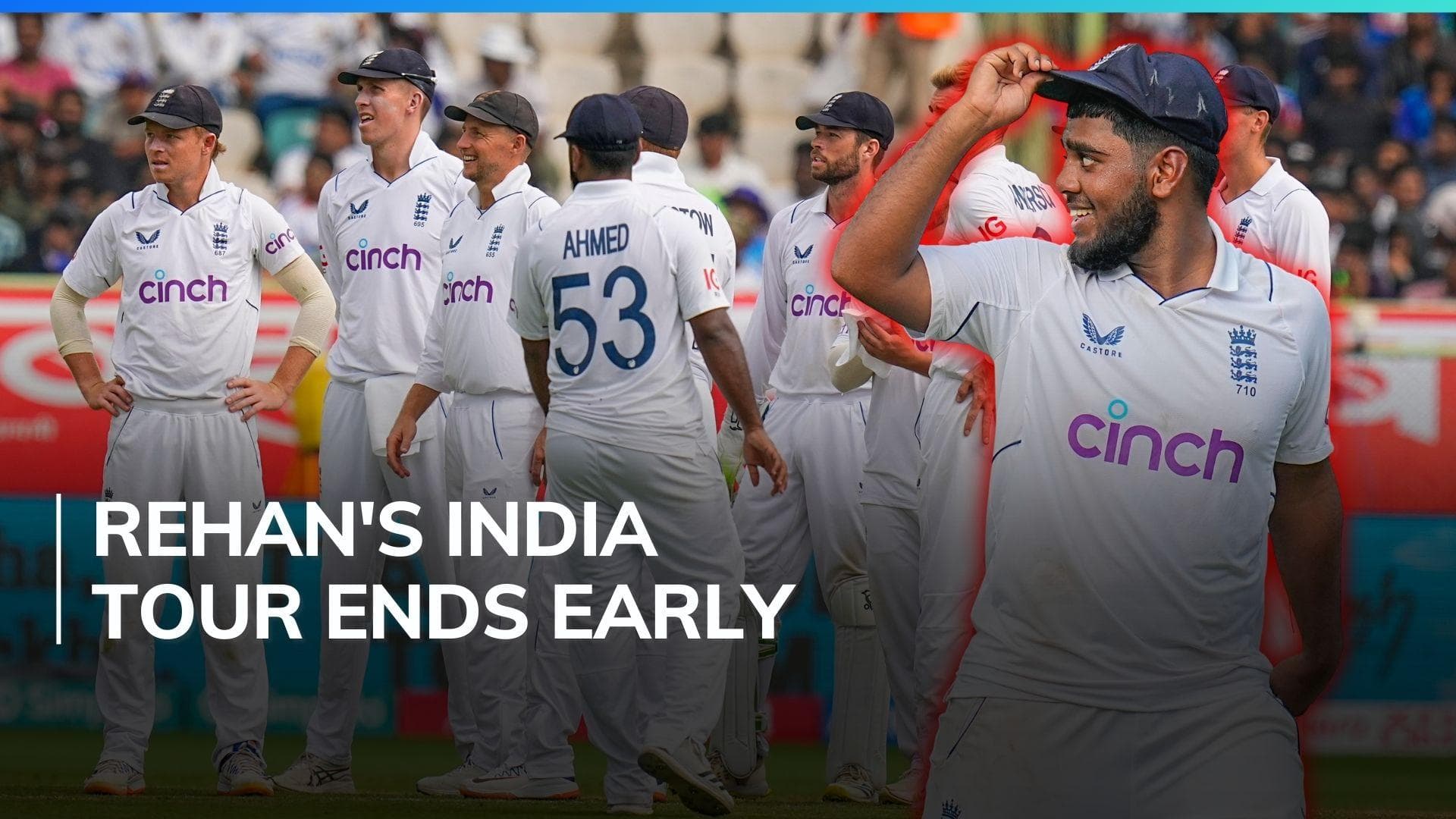 England spinner Rehan Ahmed to return home from India due to personal reasons