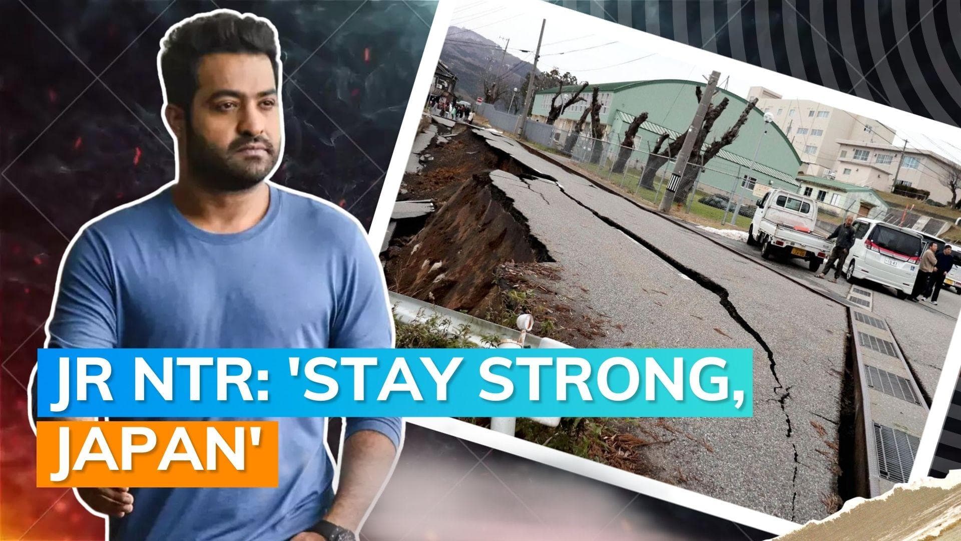 Jr NTR safely returns from Japan amid multiple earthquakes and tsunami warnings, expresses deep shock