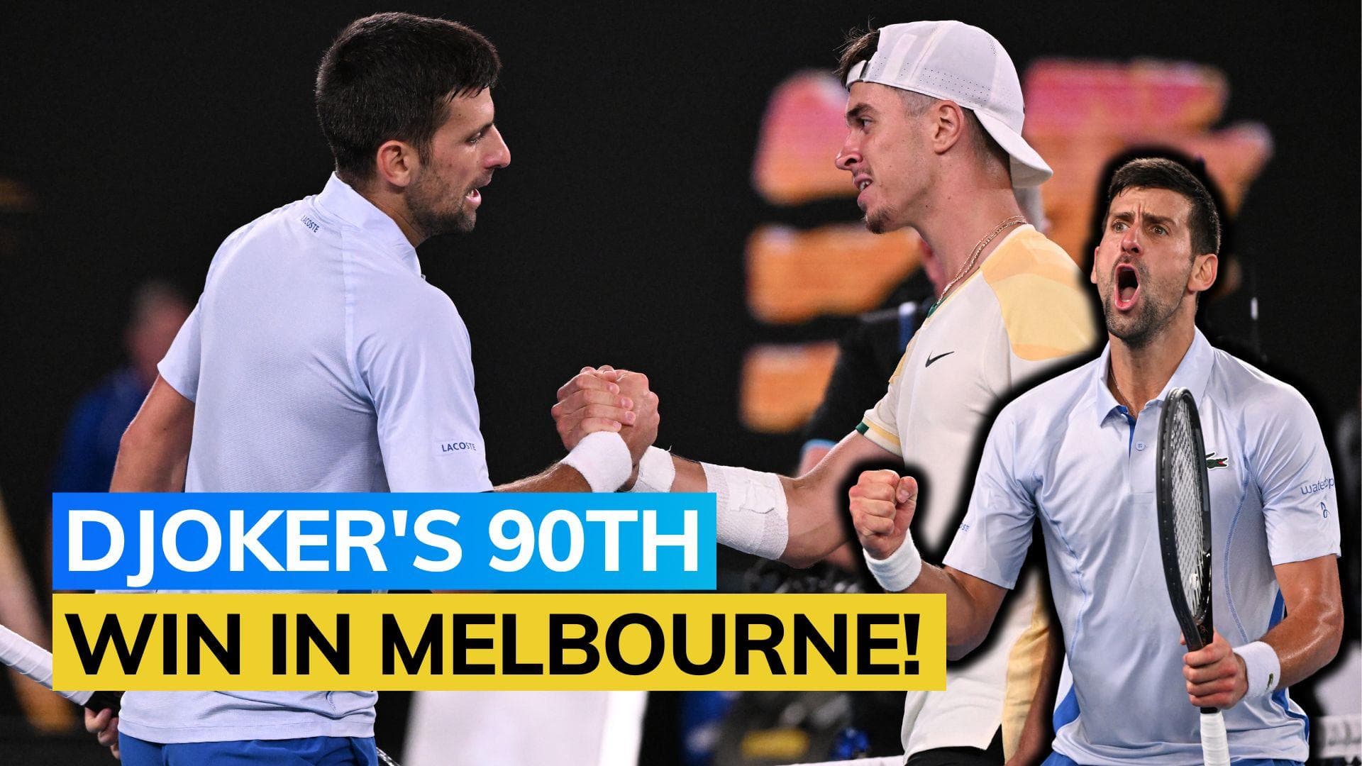 Watch! Australian Open highlights: Novak Djokovic wins longest first-round match of his grand slam career