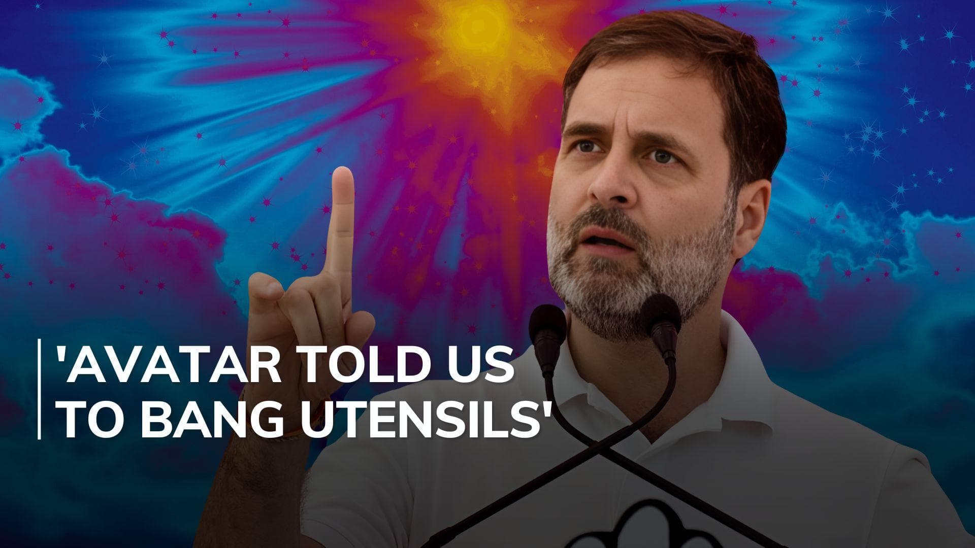 Rahul Gandhi jokes with Kanhaiya Kumar to mock Modi's 'parmatama ka avatar' remark