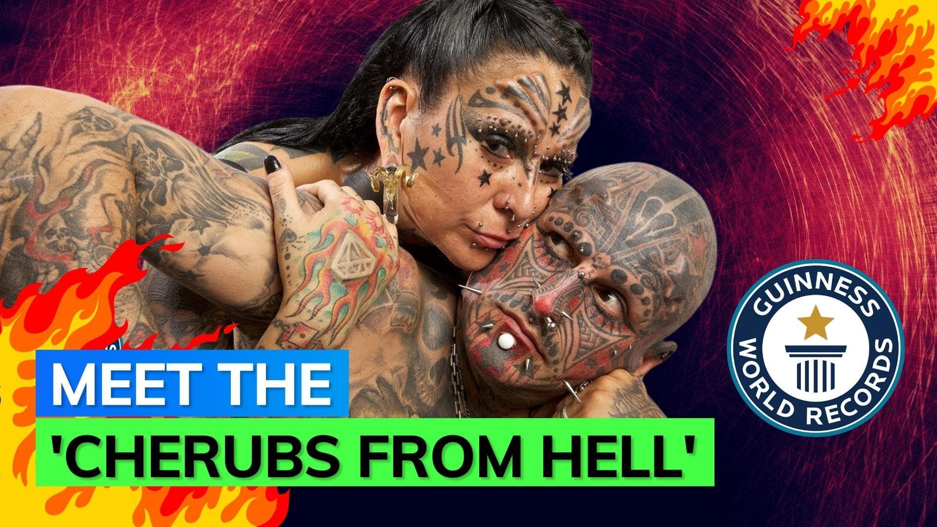 Argentina couple sets world record for most body modifications