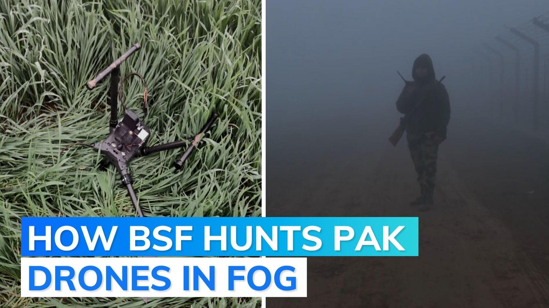 Weather warfare? Terrorists trying to use fog as cover to drop arms, drugs via drones from Pakistan