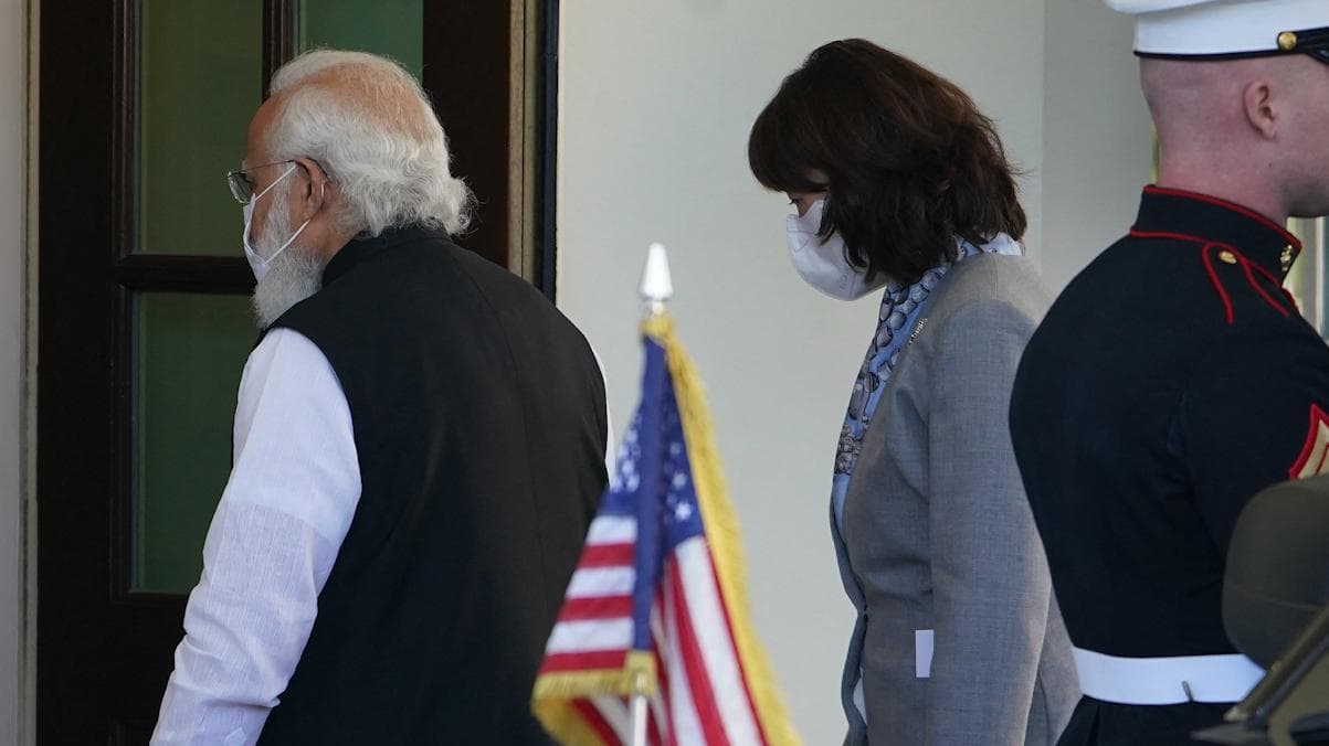 Watch: PM Modi at White House, meets US President Joe Biden