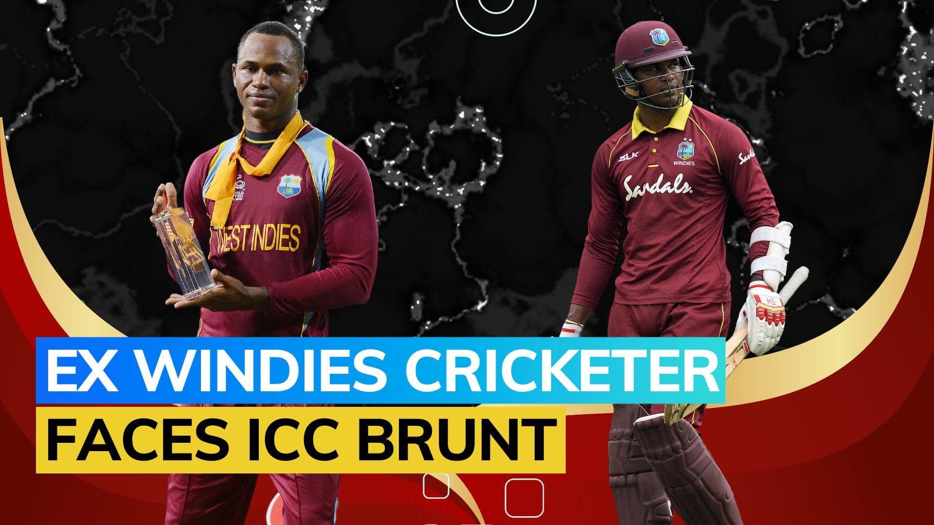 Marlon Samuels banned for 6 years by ICC under the anti-corruption code
