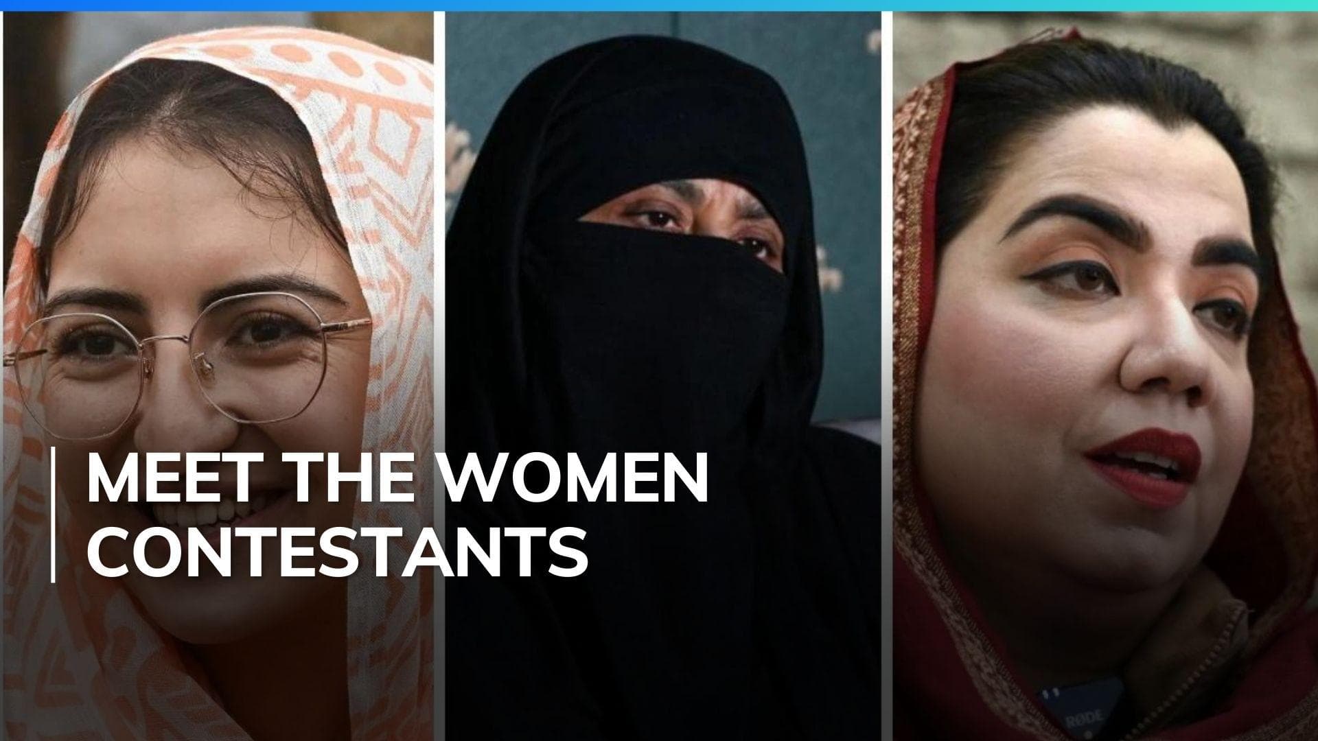 Influencer, widow among few Pakistan women standing in elections