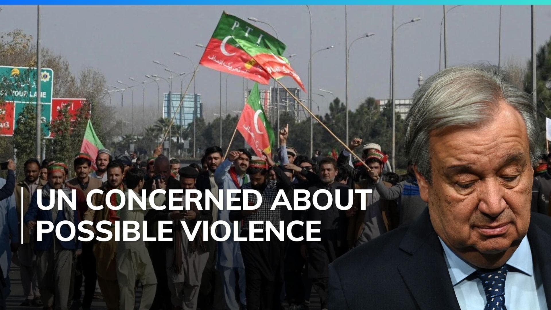 Pakistan elections: UN chief urges political leaders to refrain from violence