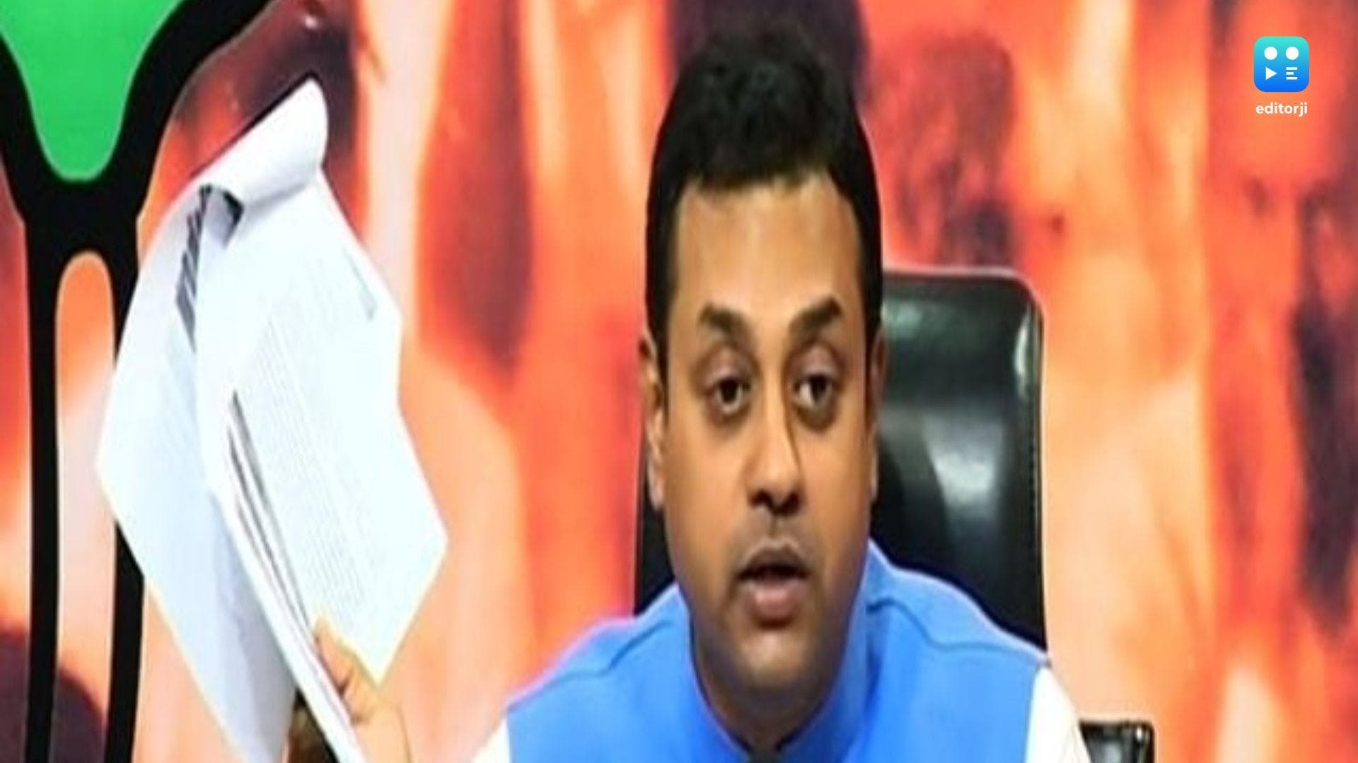 BJP leader Sambit Patra meets Manipur Guv amid political crisis