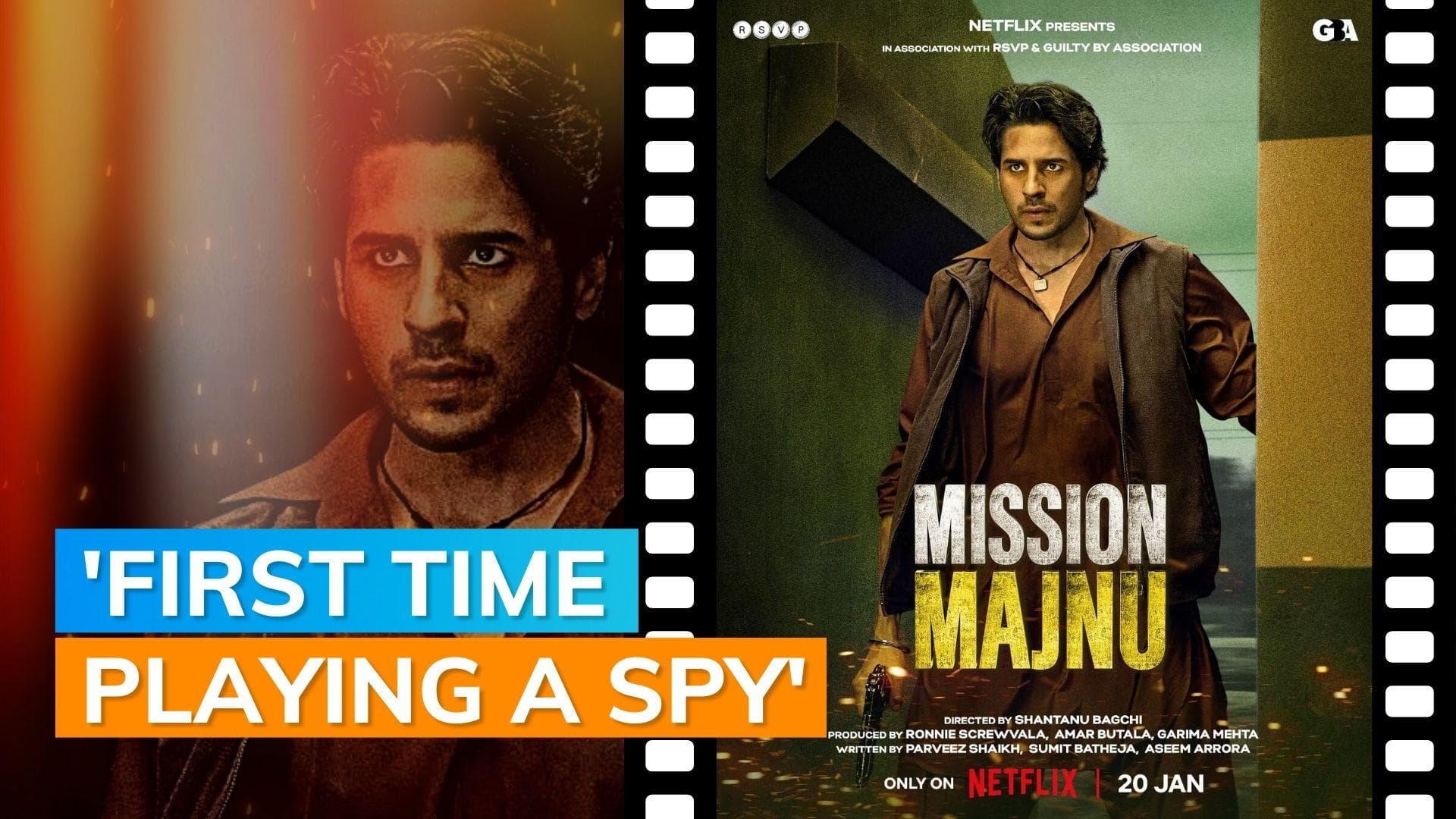 ‘Mission Majnu’: Sidharth Malhotra’s first look is out; here's when the film is releasing