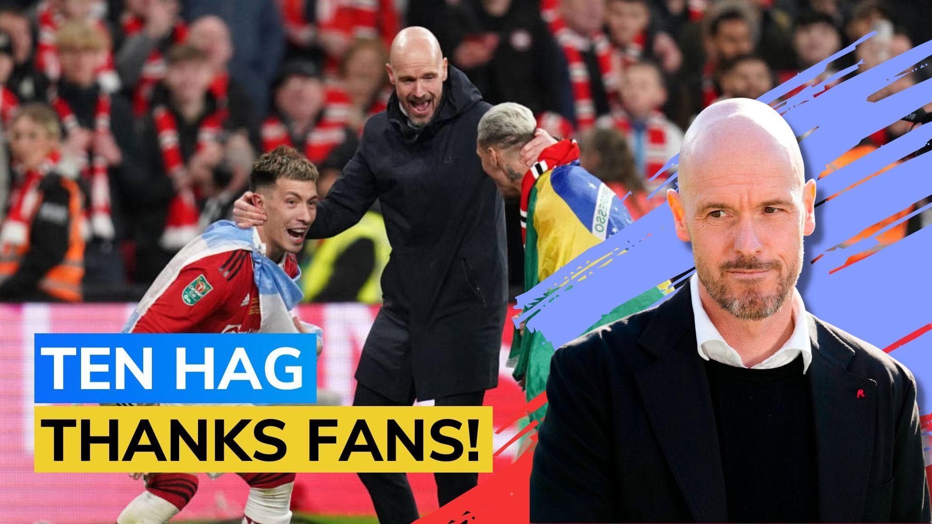 Erik Ten Hag pens open letter to Manchester United fans after Carabao Cup triumph