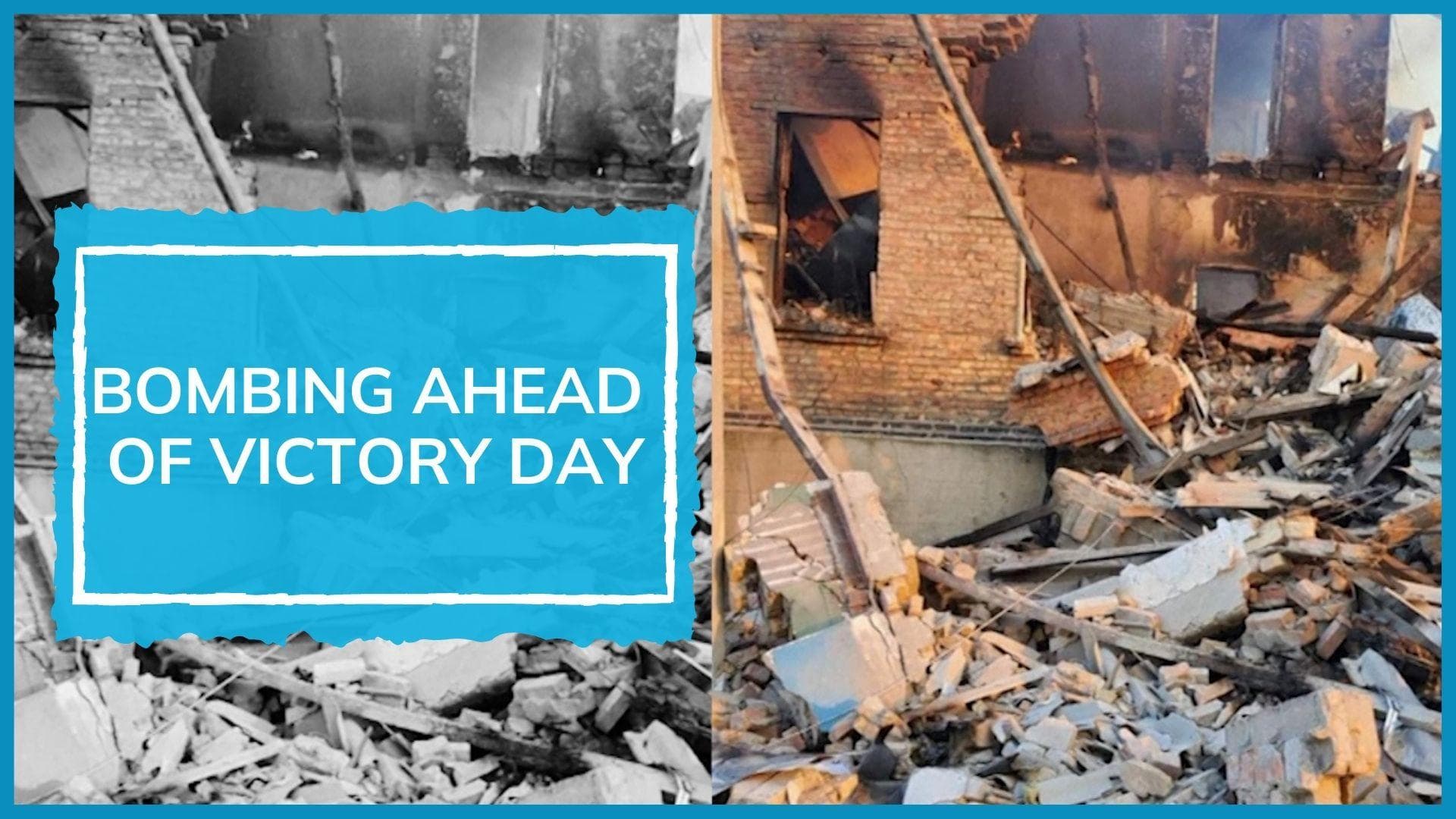 60 feared dead in Ukrainian school bombing; world leaders, celebrities visit ahead of Victory Day