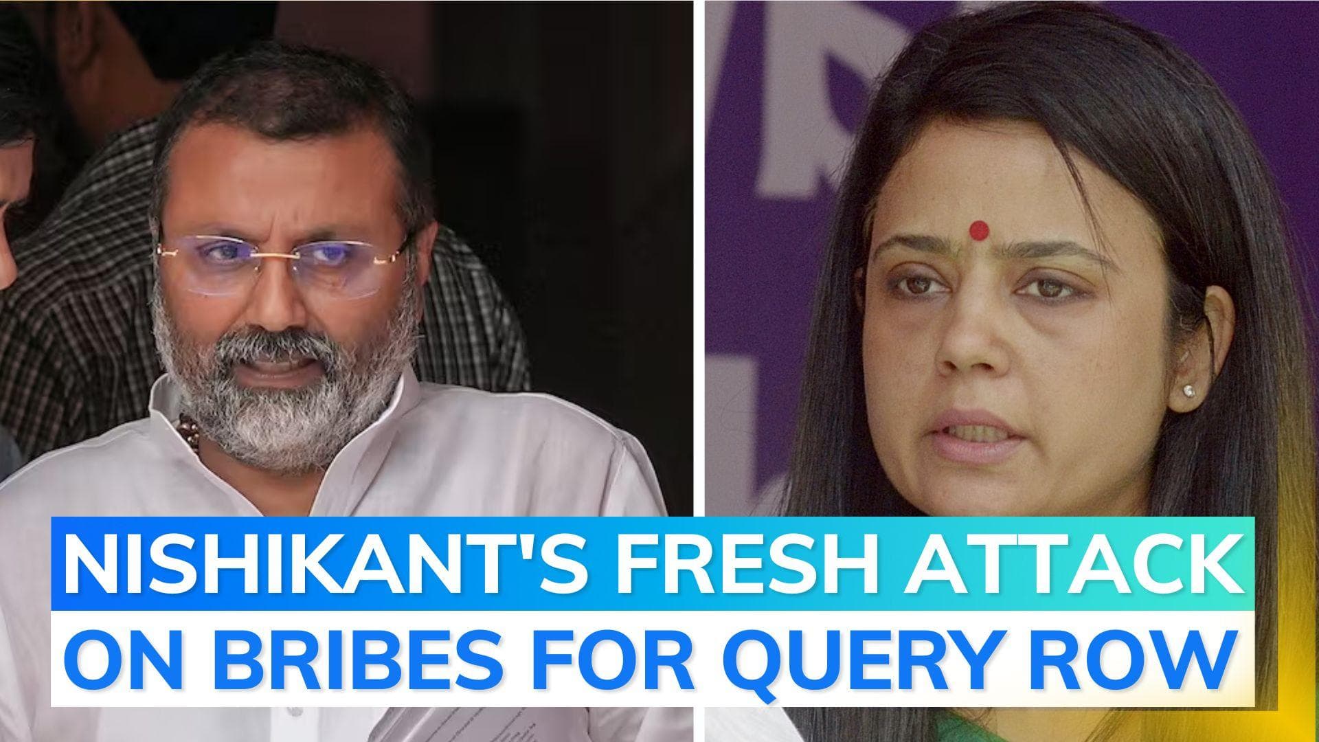 Mahua Moitra's parliamentary login ID used in Dubai when she was in India alleges Nishikant Dubey