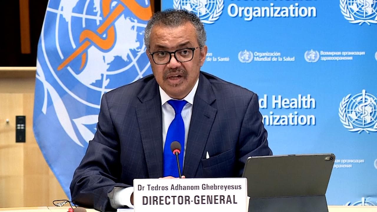 Tedros Adhanom: makers of WHO-approved Covid-19 jabs must prioritise COVAX, not profit