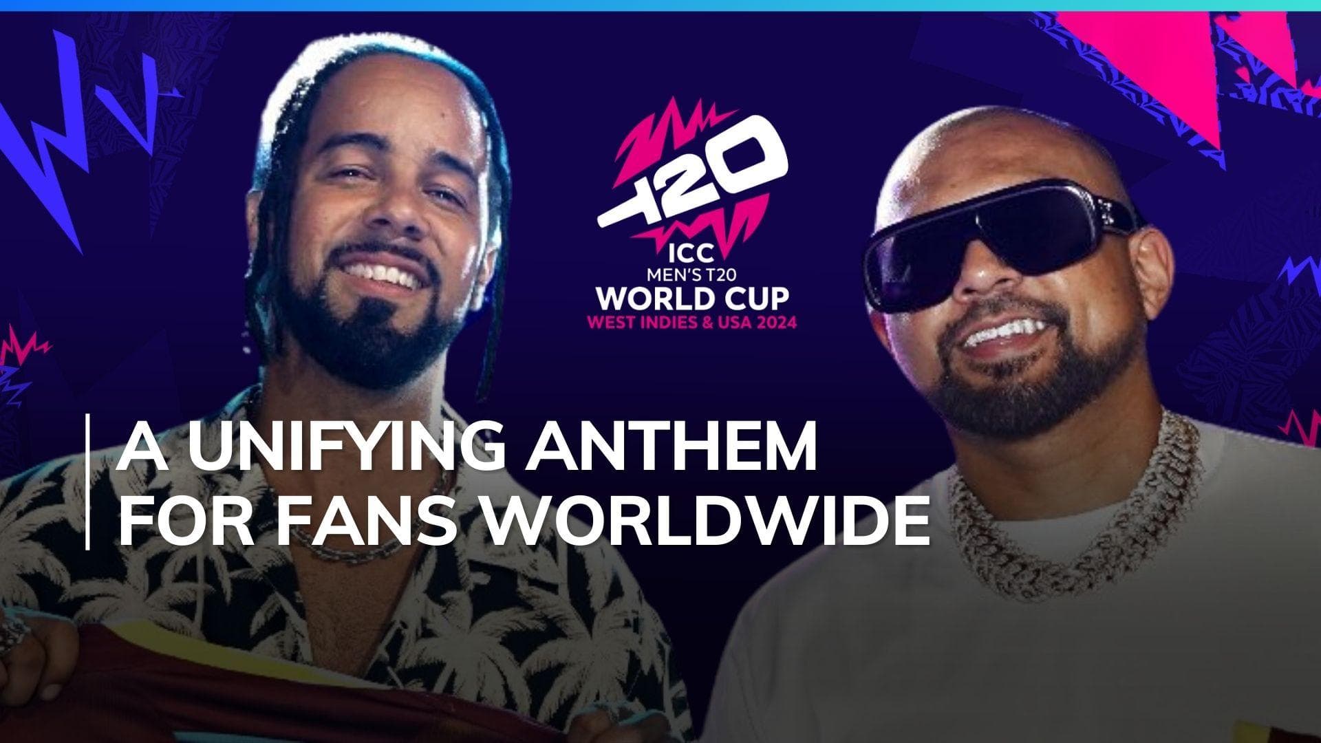 ICC unveils T20 World Cup 2024 official anthem feat. Sean Paul and Kes 